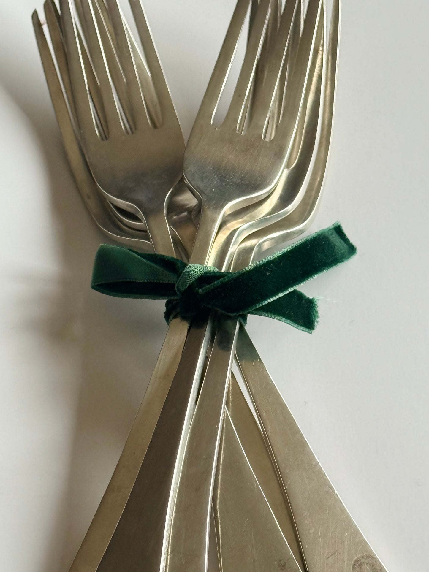 Vintage Hygienic Fork Set – Turner & Co – c.1920s–1940s British Flatware (Set of 6)