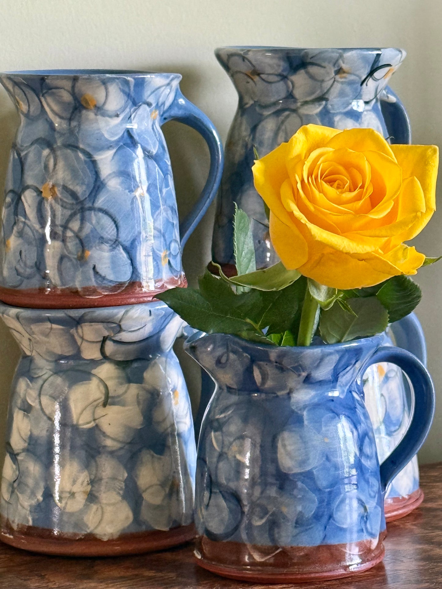Vintage handmade studio pottery.