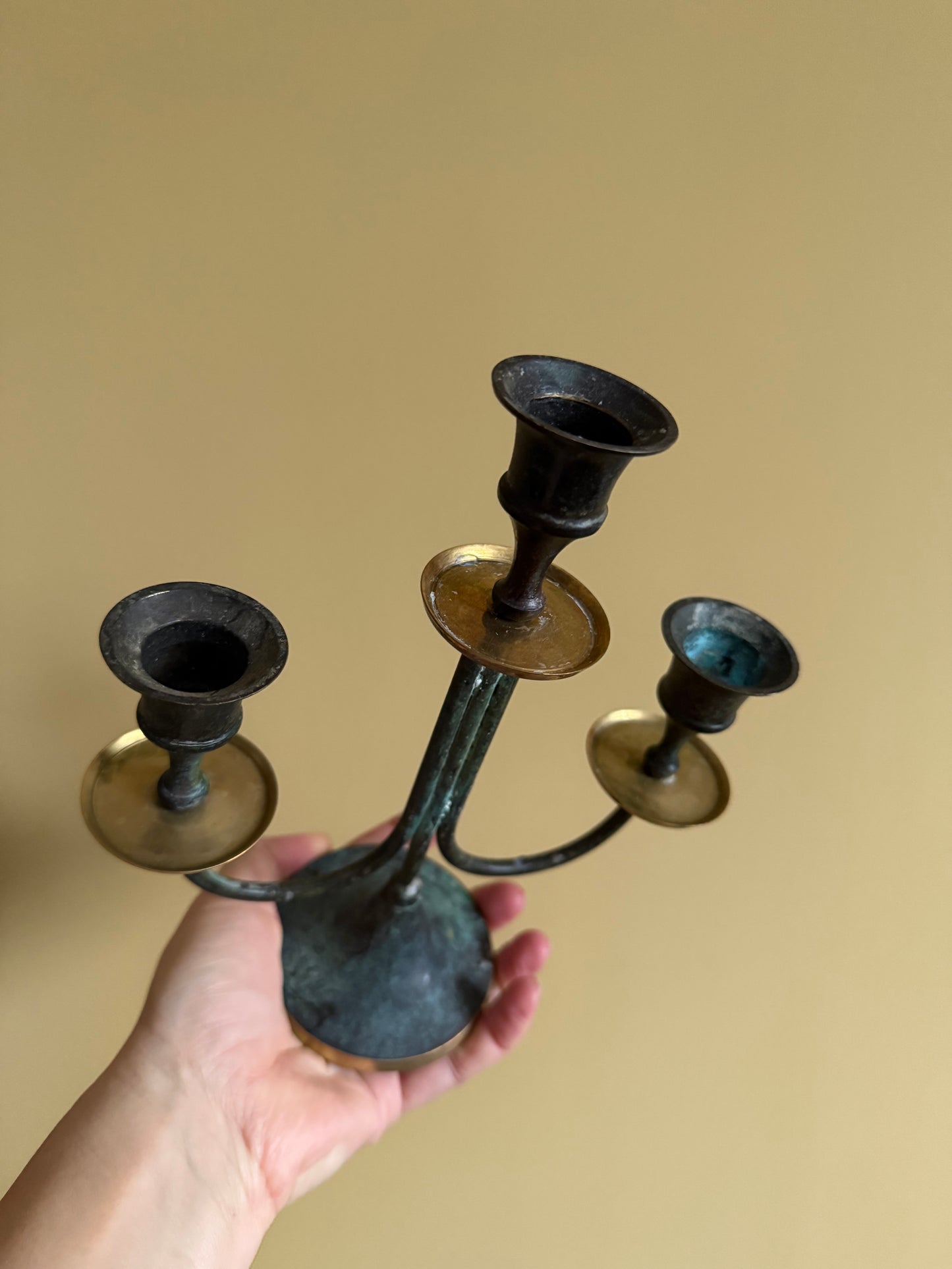 Vintage, candlestick holder.