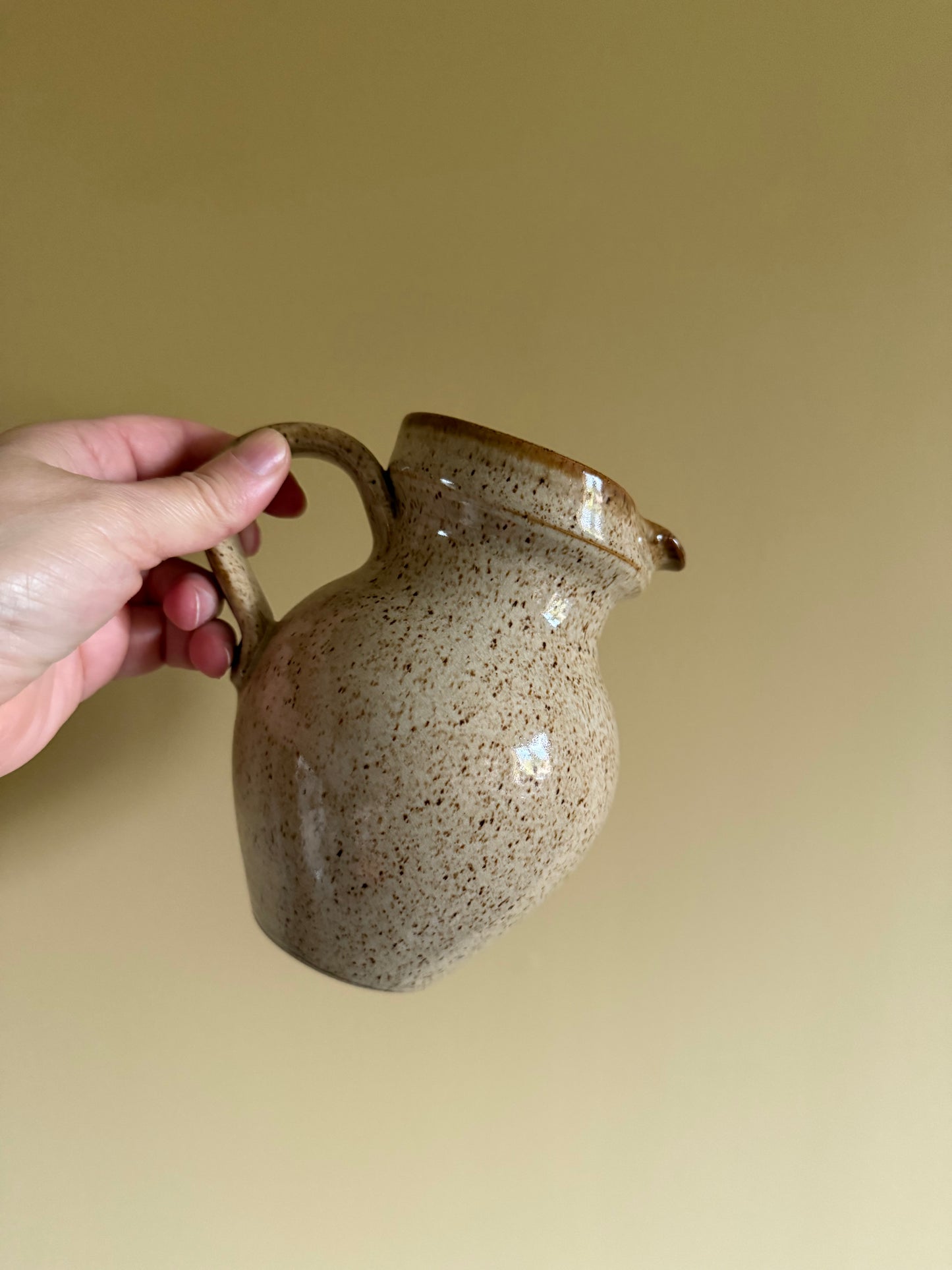 Vintage Grayshott handmade jug / vase.