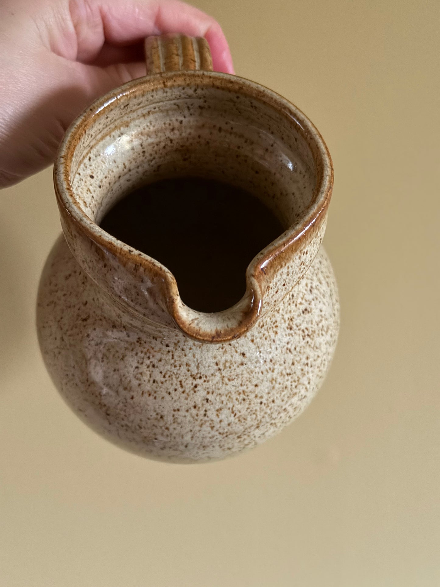 Vintage Grayshott handmade jug / vase.