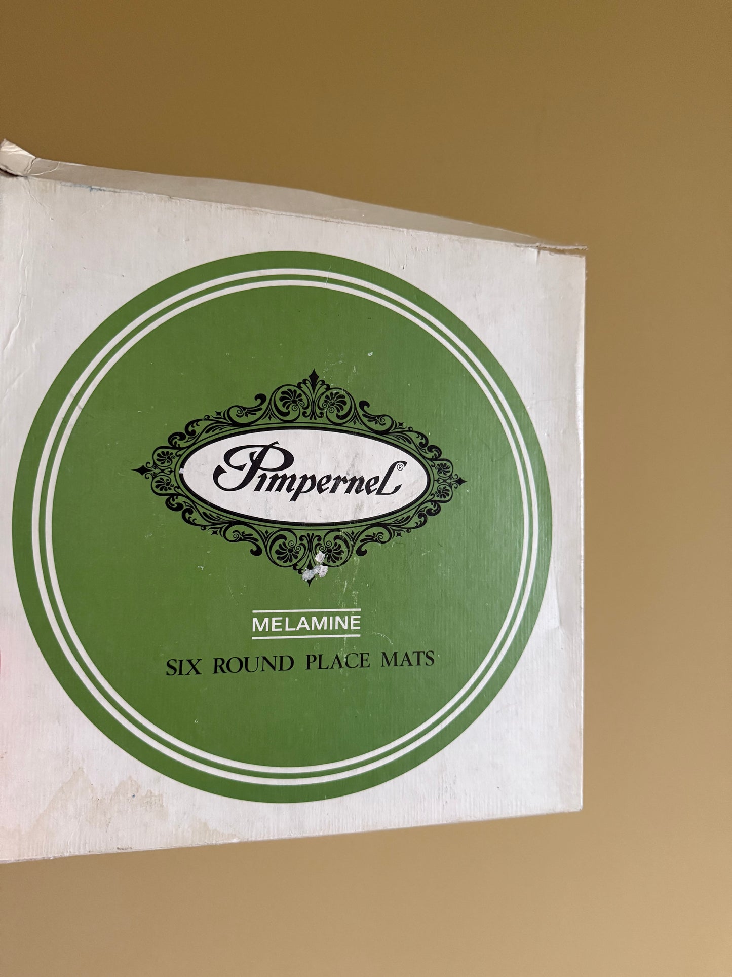 Vintage Pimpernel round placemats Immaculate.