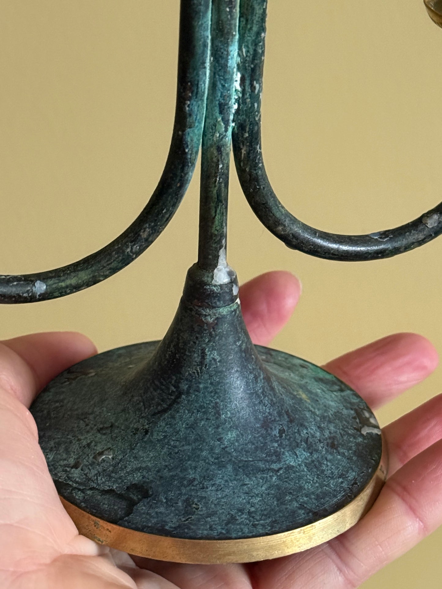 Vintage, candlestick holder.