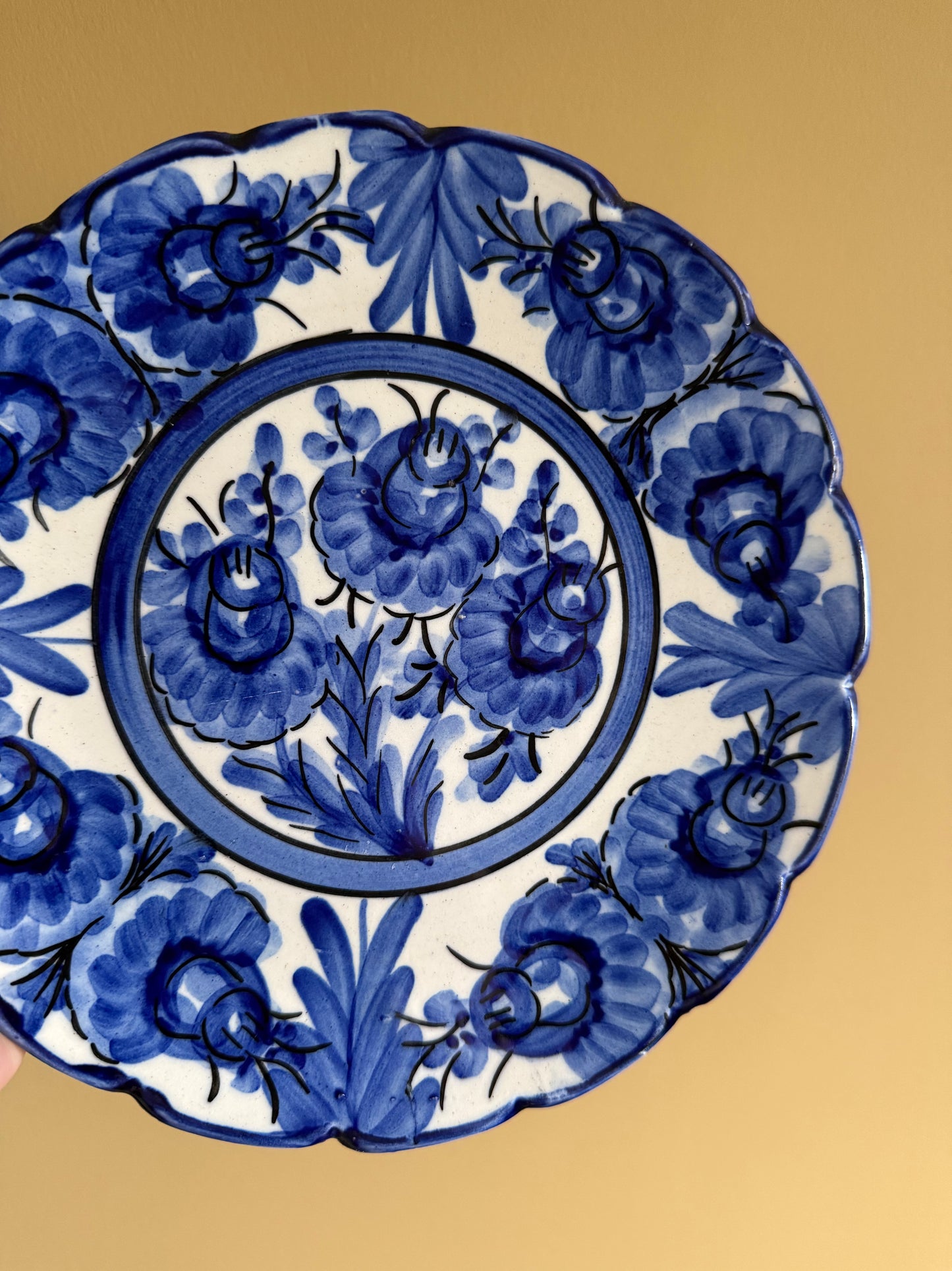 Vintage wall plate.