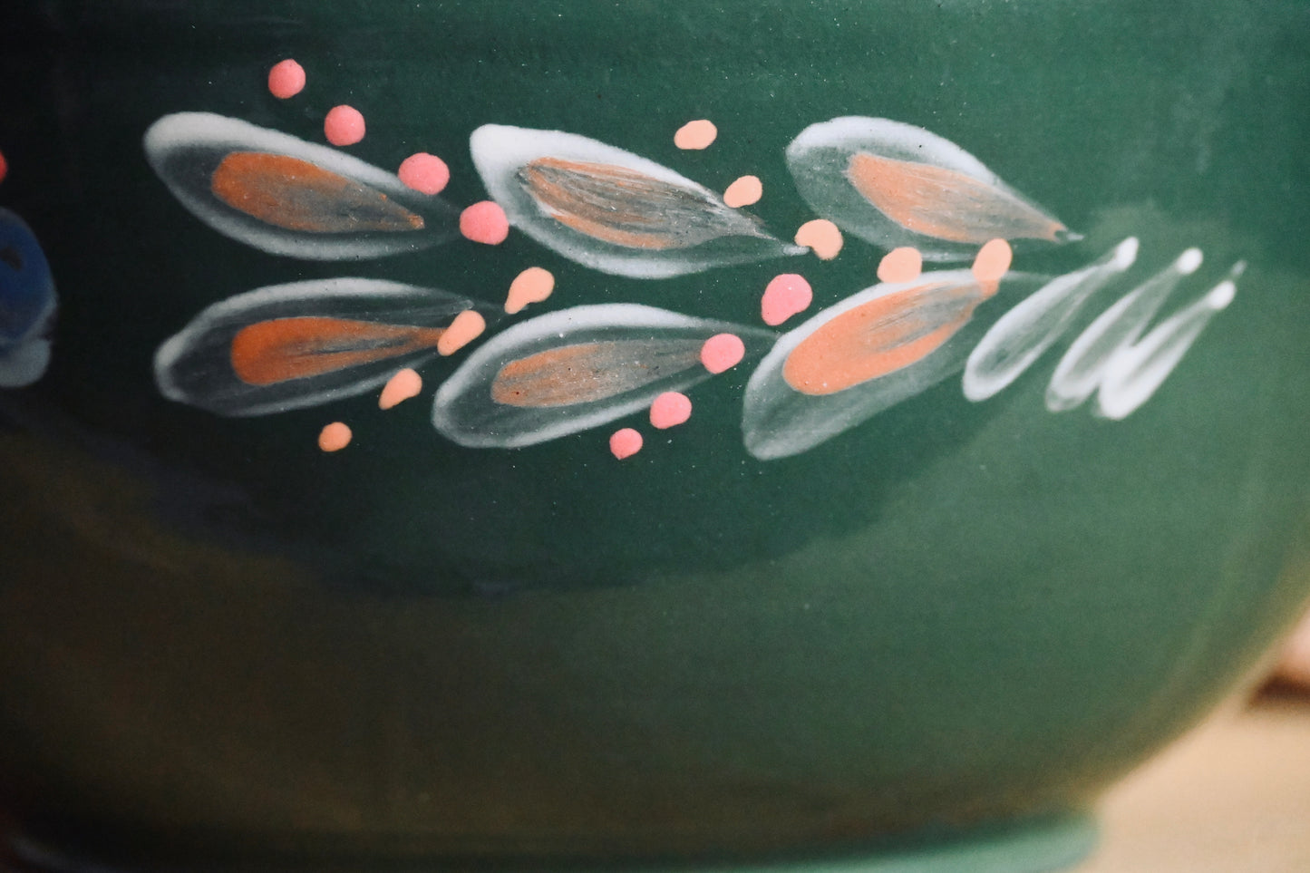 Handmade ceramic bowl.