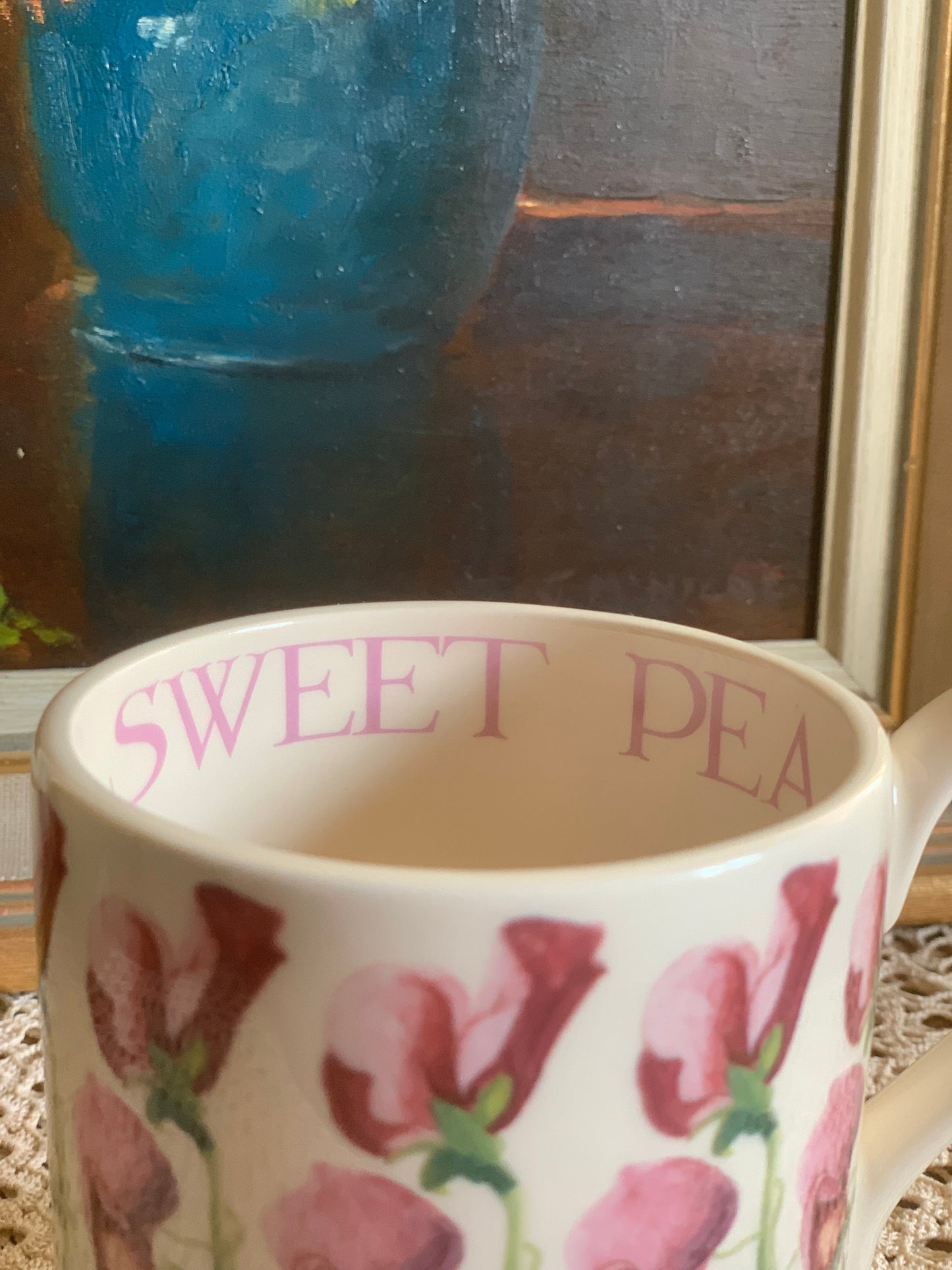 Emma Bridgewater Sweet pea mug.