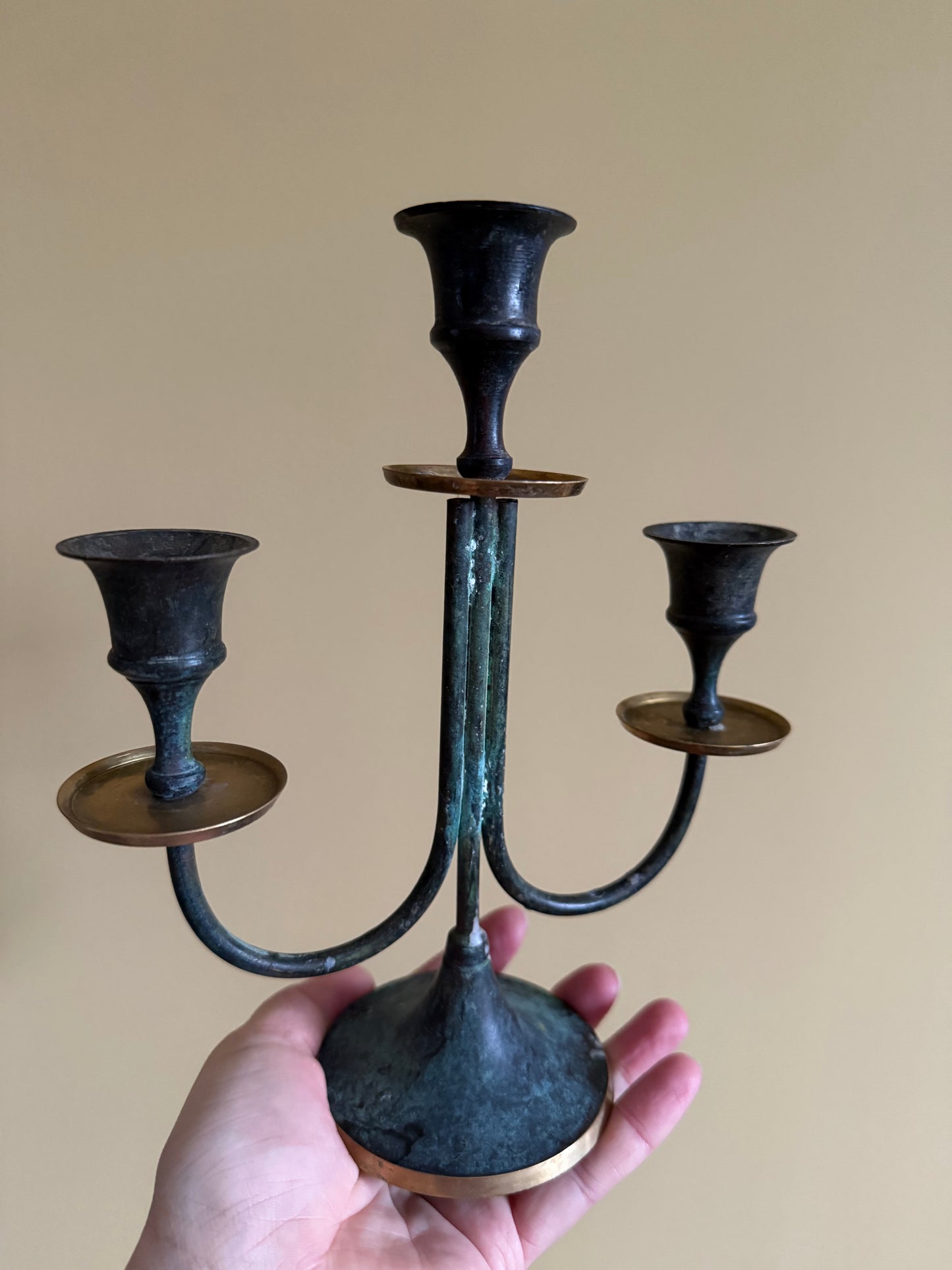 Vintage, candlestick holder.