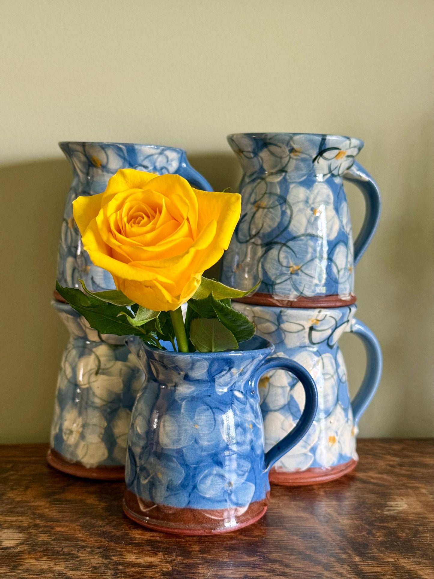 Vintage handmade studio pottery.