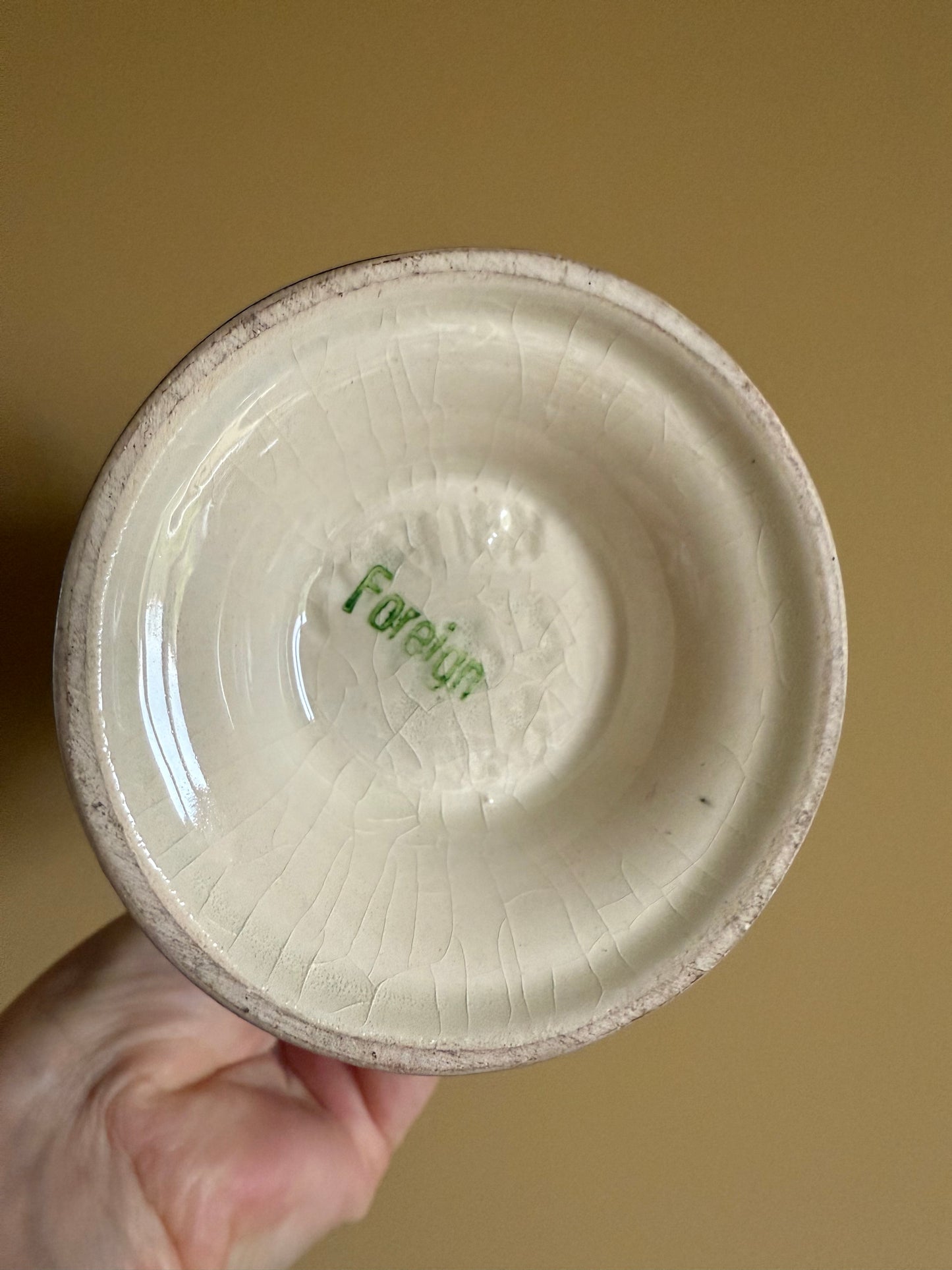 Vintage, fine bone china vase.