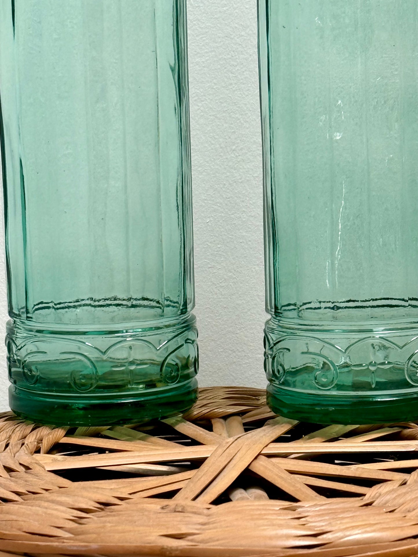 Vintage spaghetti jars.