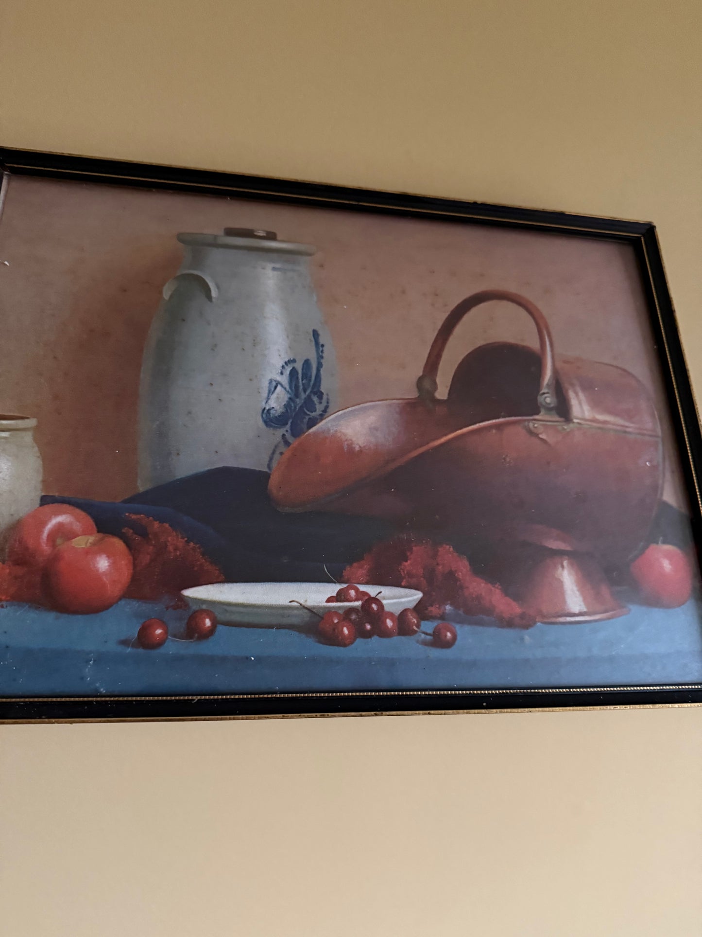 Adorable still life print.
