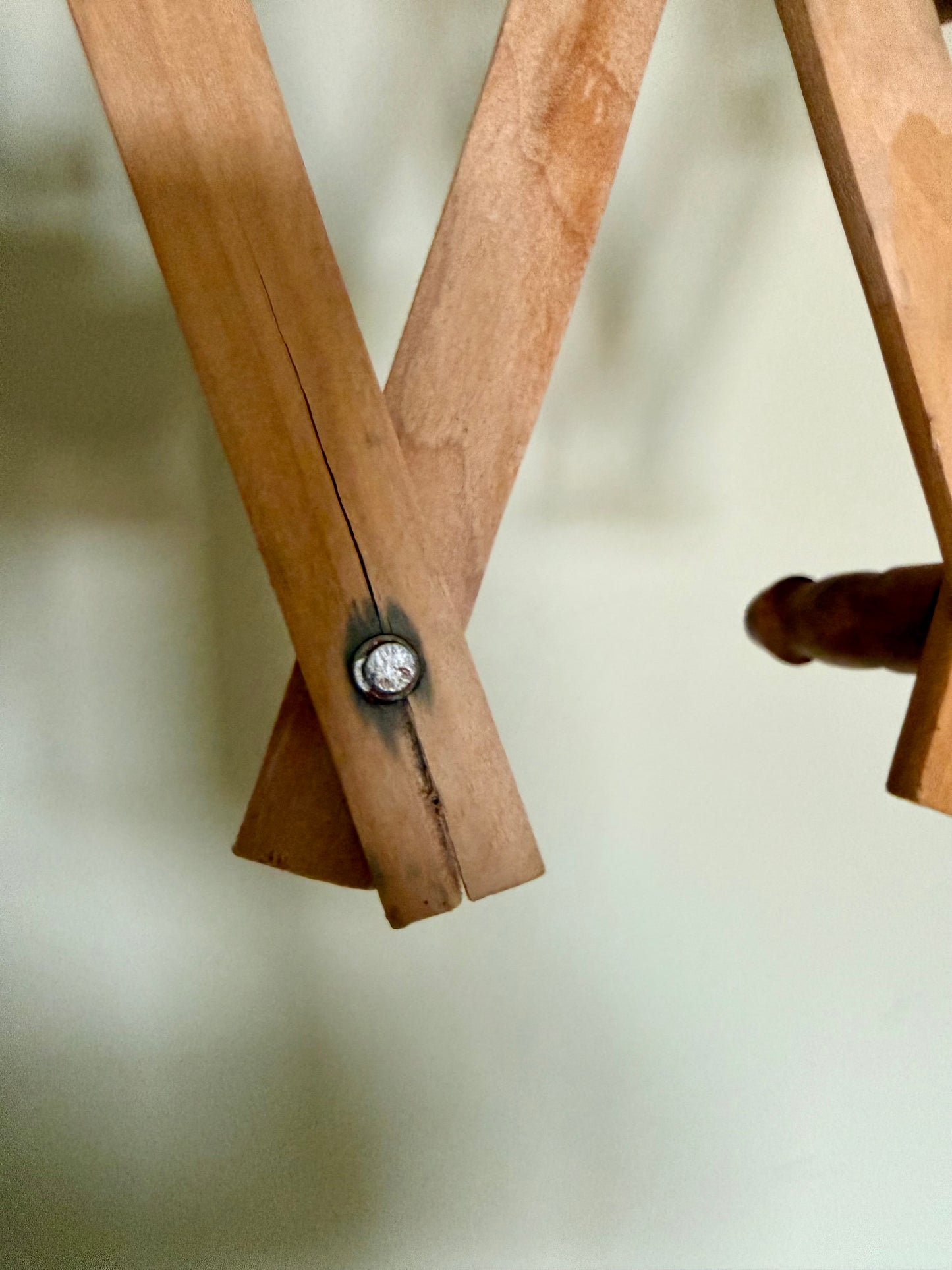 Vintage wooden wall hanger.