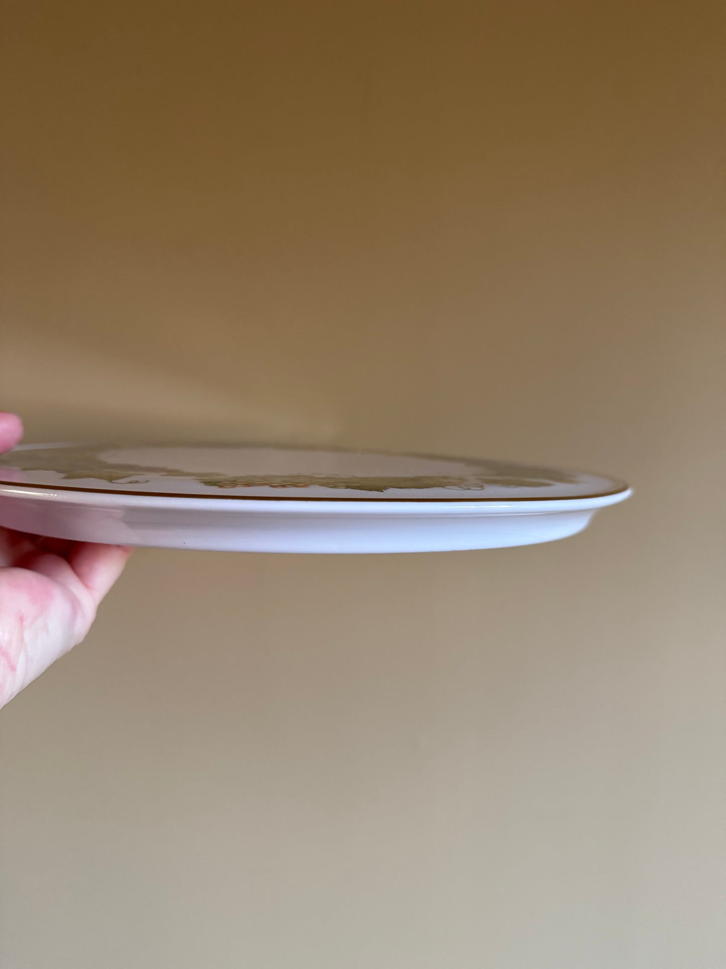 Vintage Royal Worcester cheese platter/ cake stand.