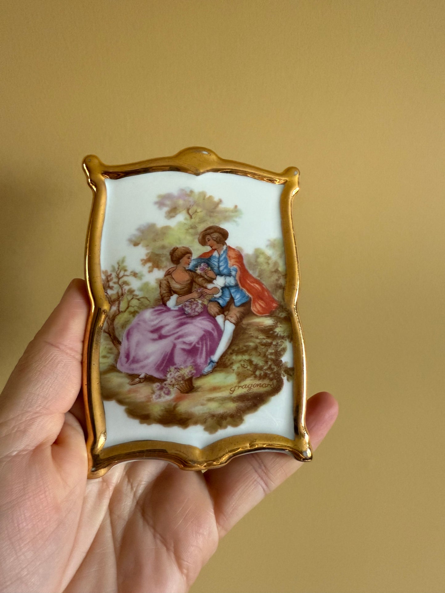 Vintage, Limoges France small frame.