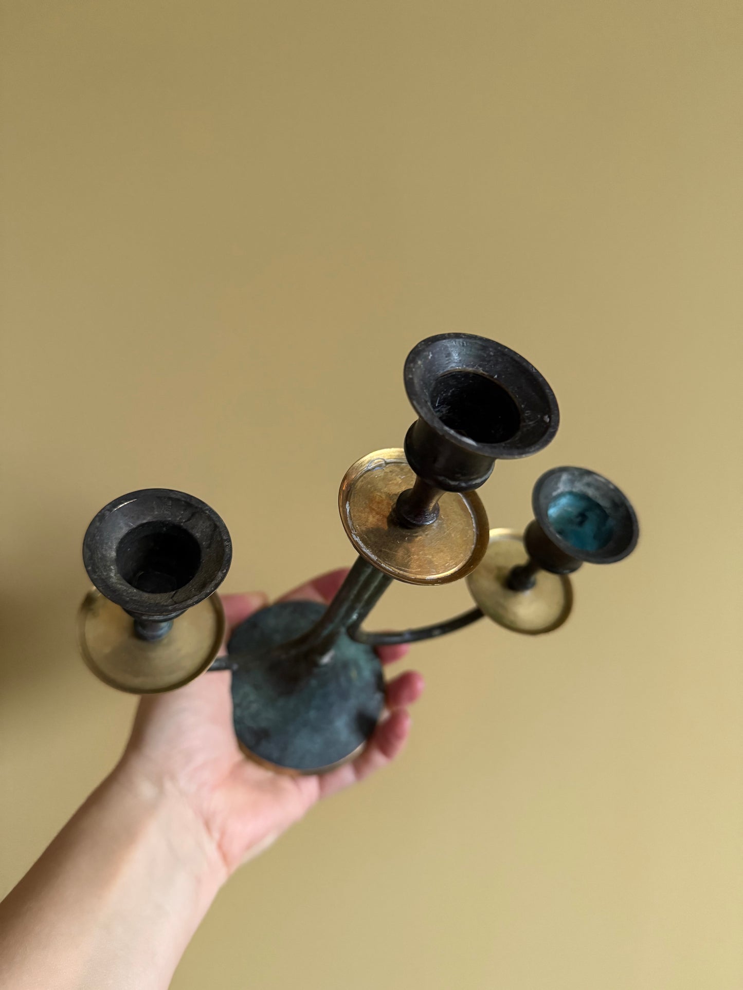 Vintage, candlestick holder.