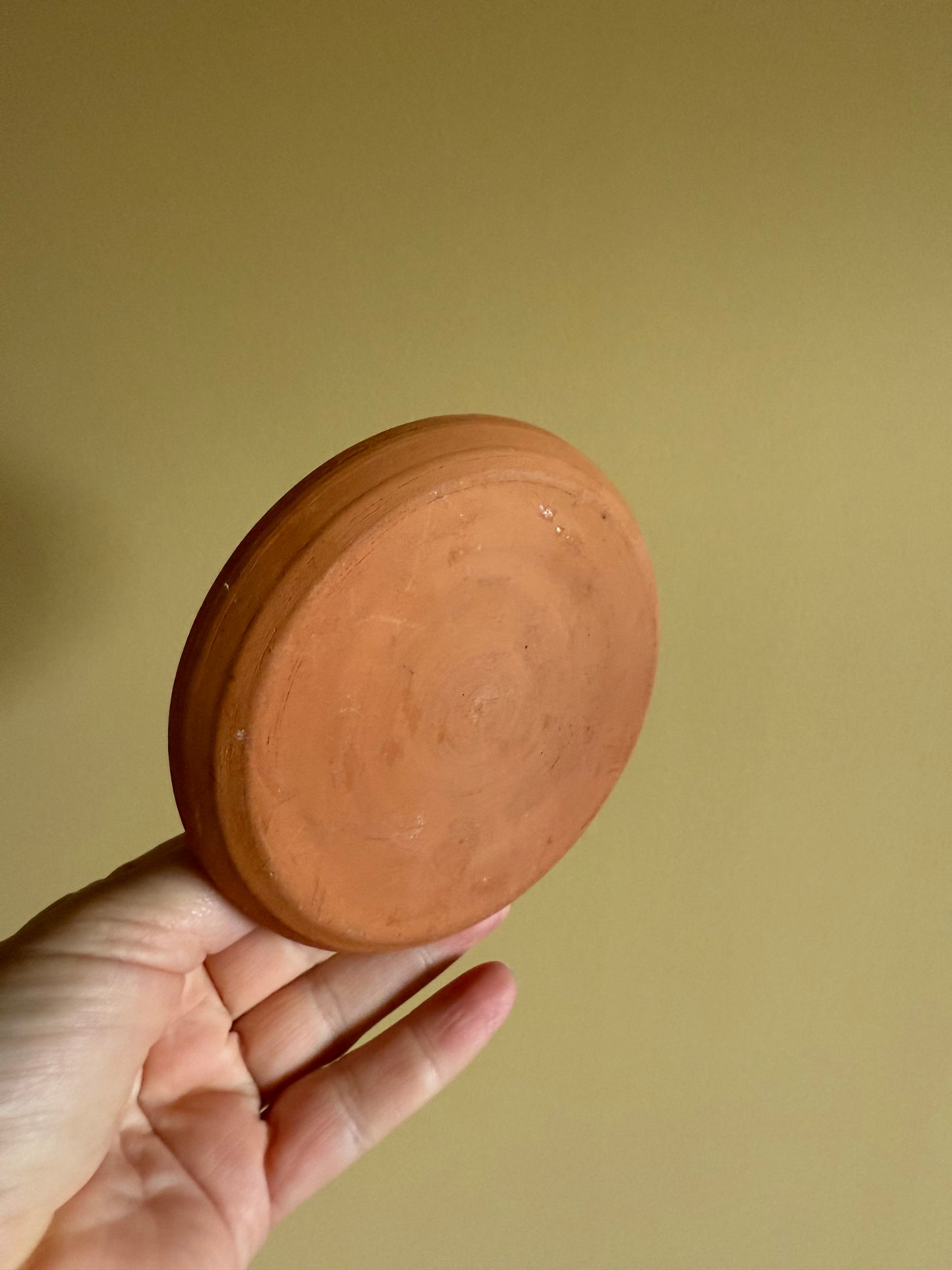Vintage, hand made candle stick.
