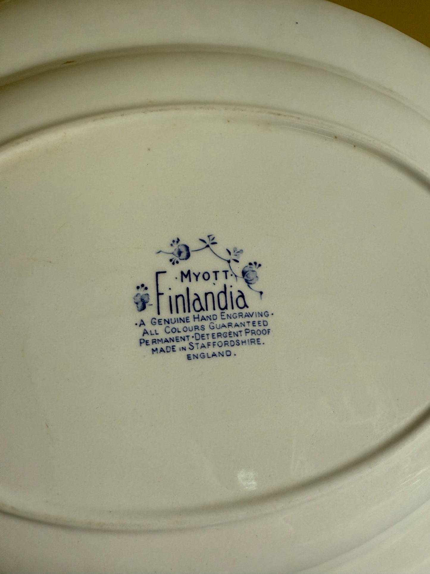 Vintage platter.