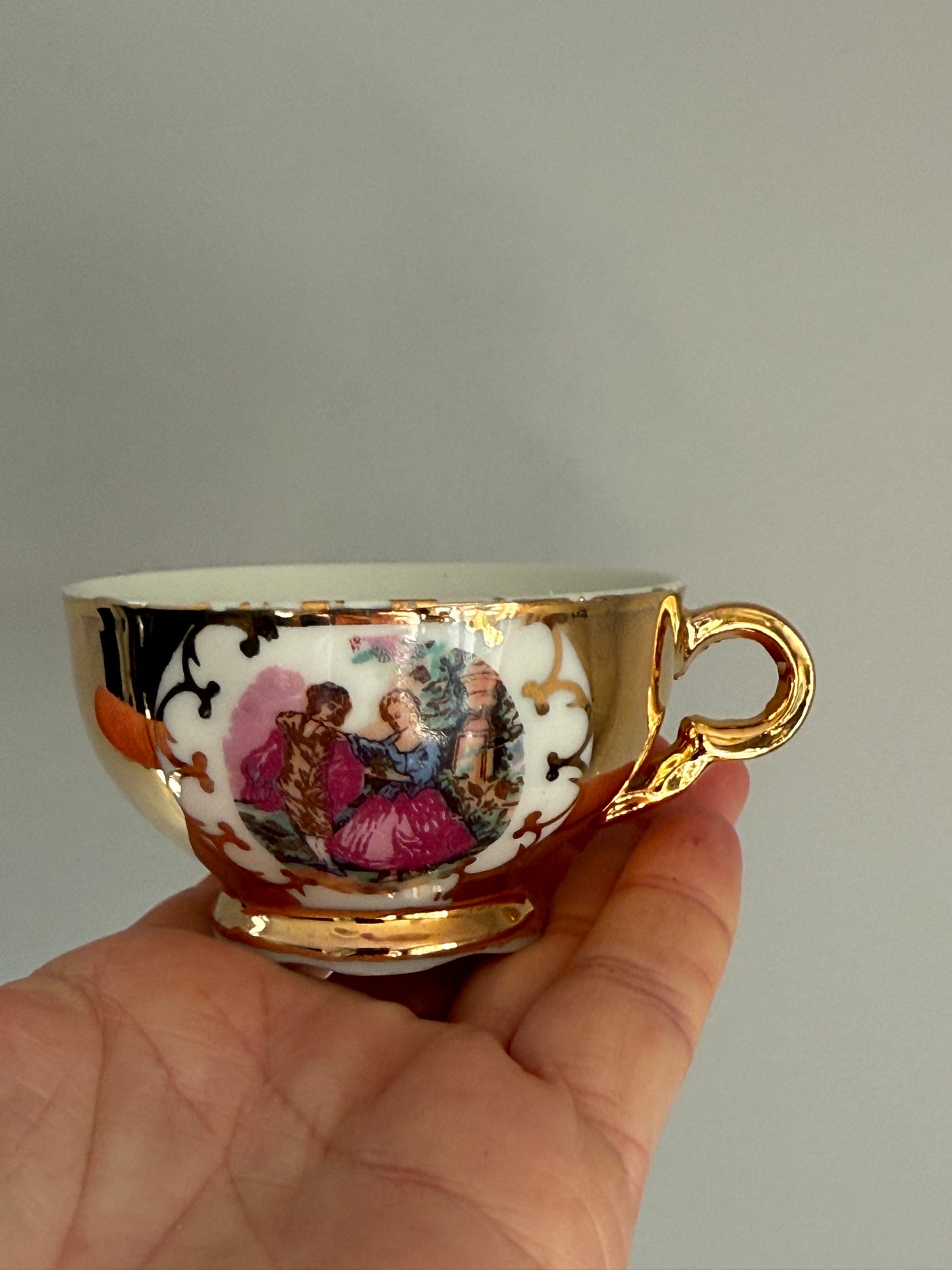 Antique, Bondware coffee set.