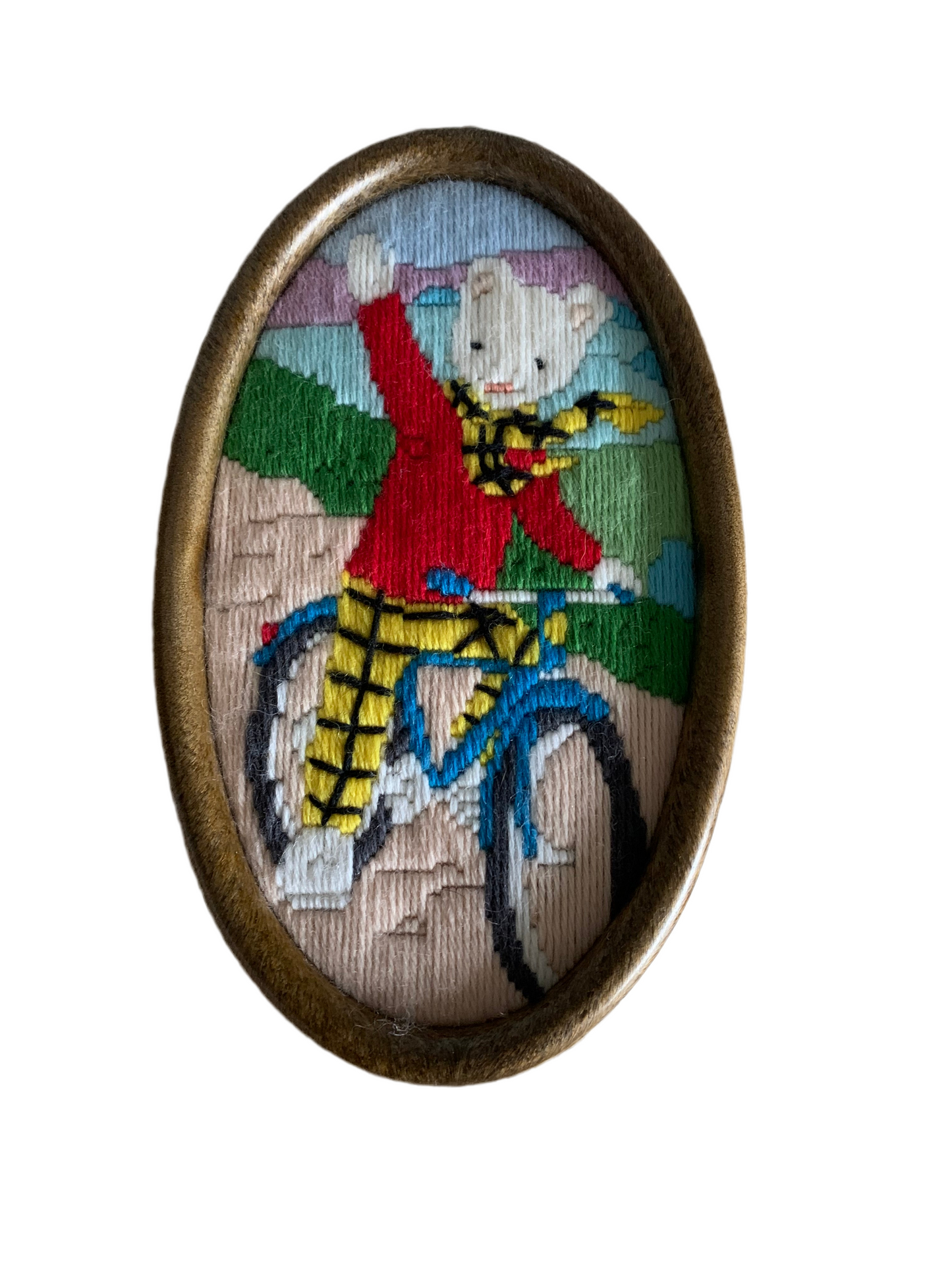 Vintage, cute wool tapestries.