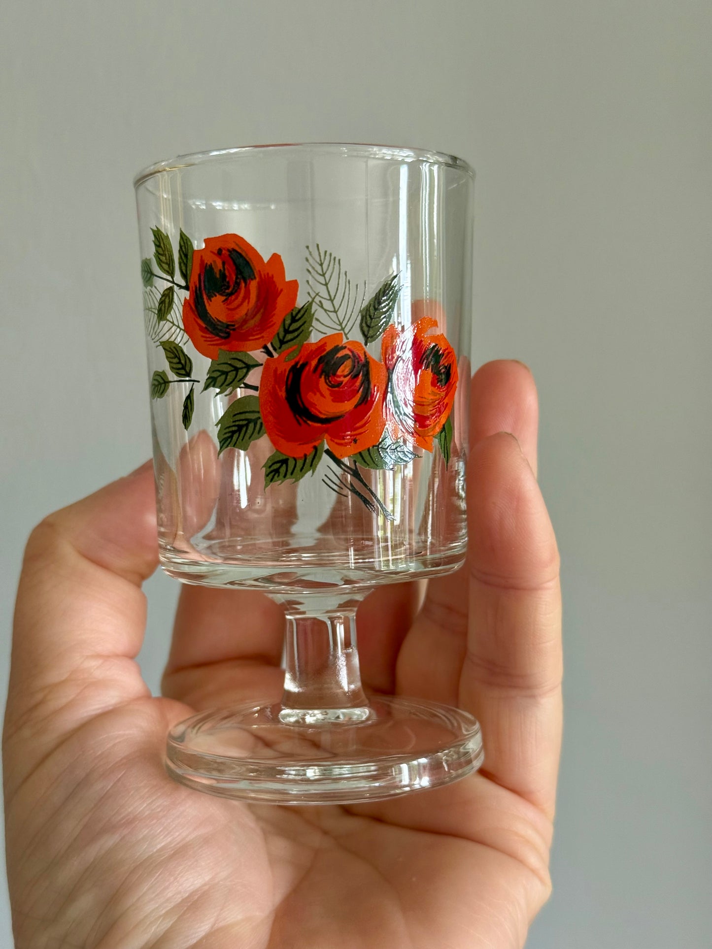 Vintage set glasses.