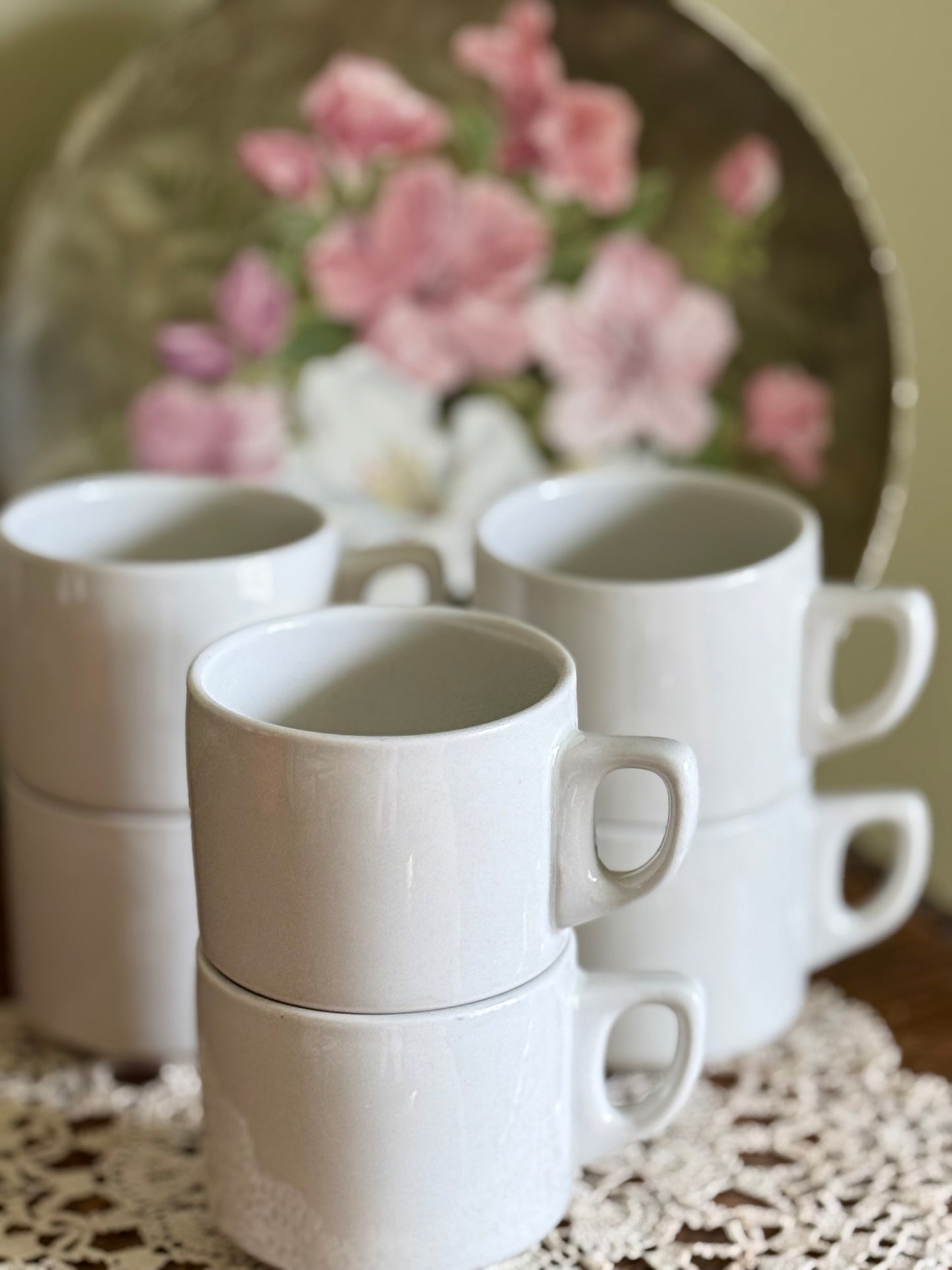 Vintage stoneware tea set.