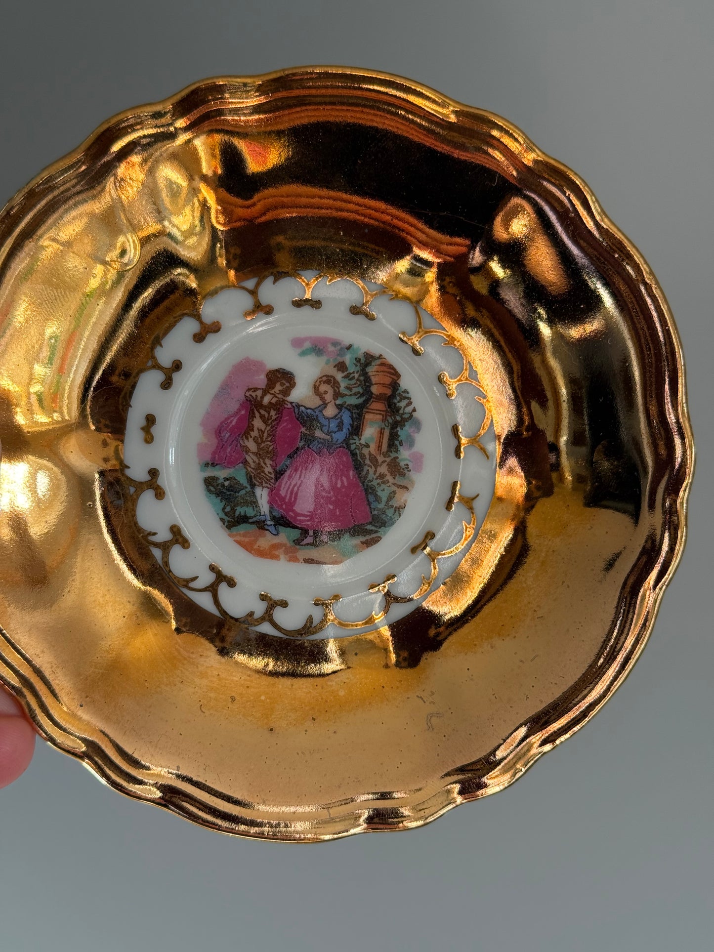 Antique, Bondware coffee set.