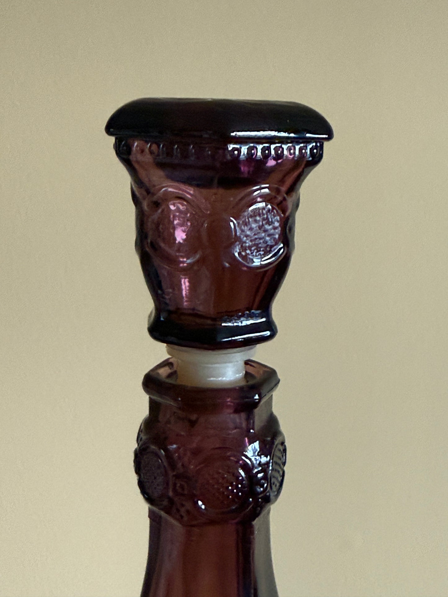 Vintage, candlestick holders with small pitcher.