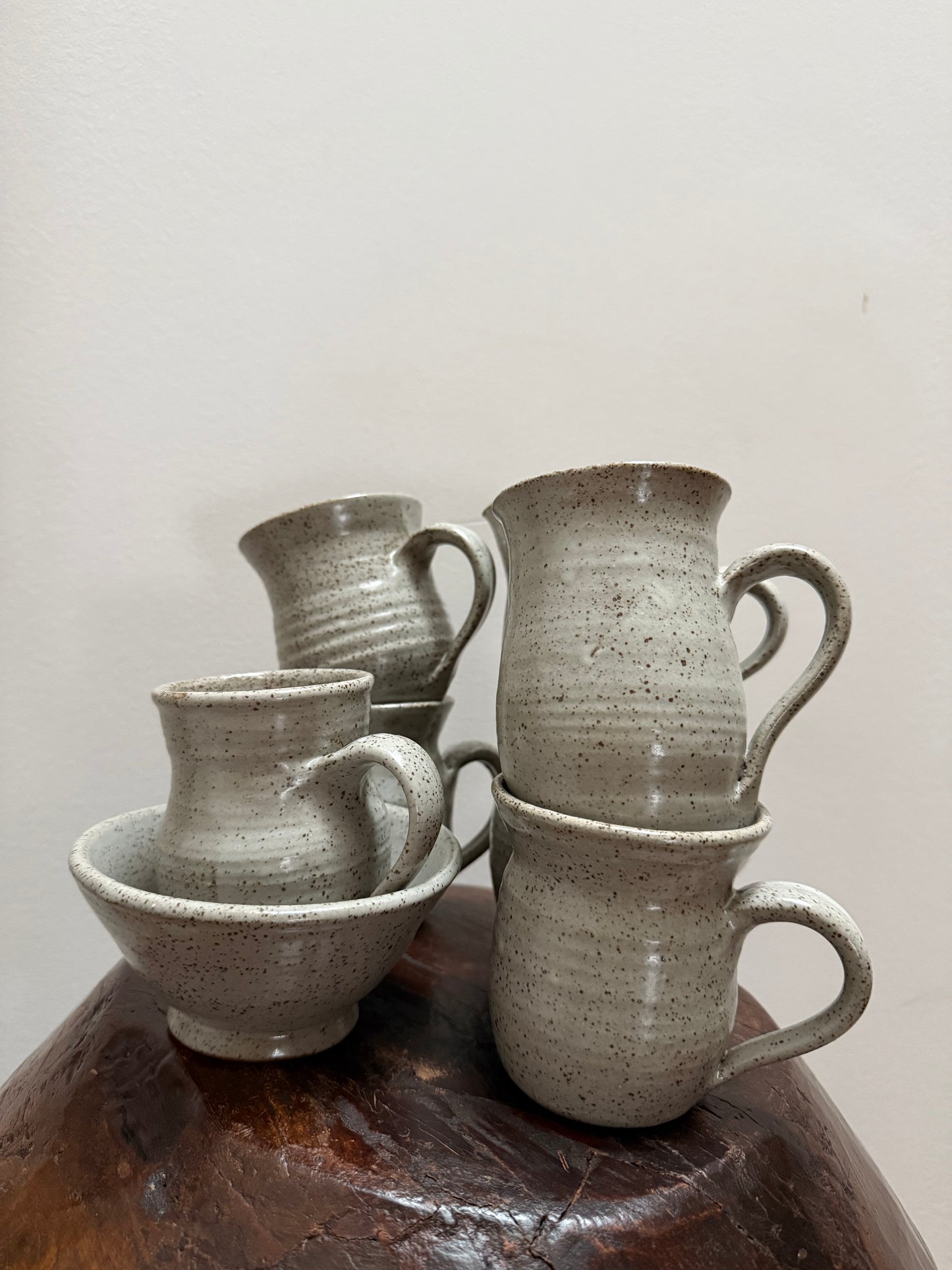 Vintage handmade pottery.