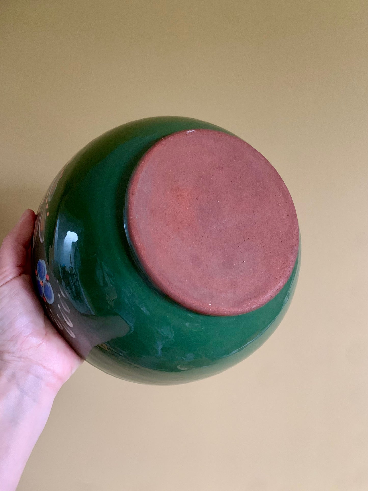 Handmade ceramic bowl.