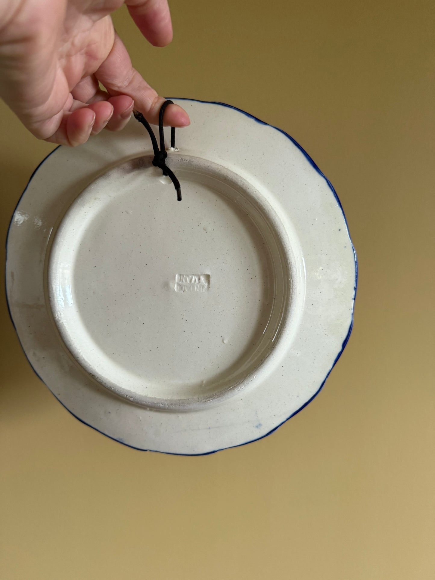 Vintage wall plate.