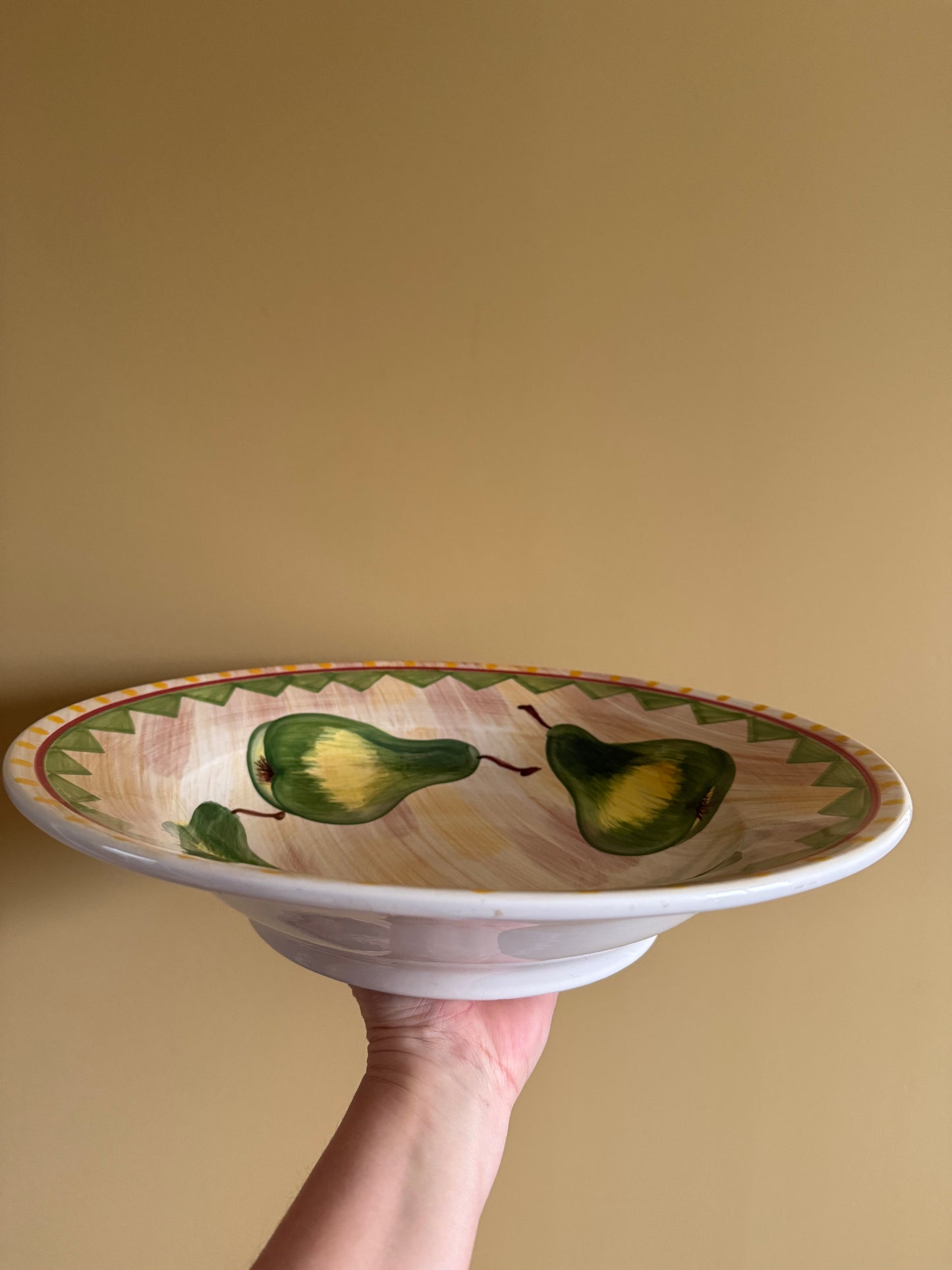 Vintage Italian centrepiece bowl.