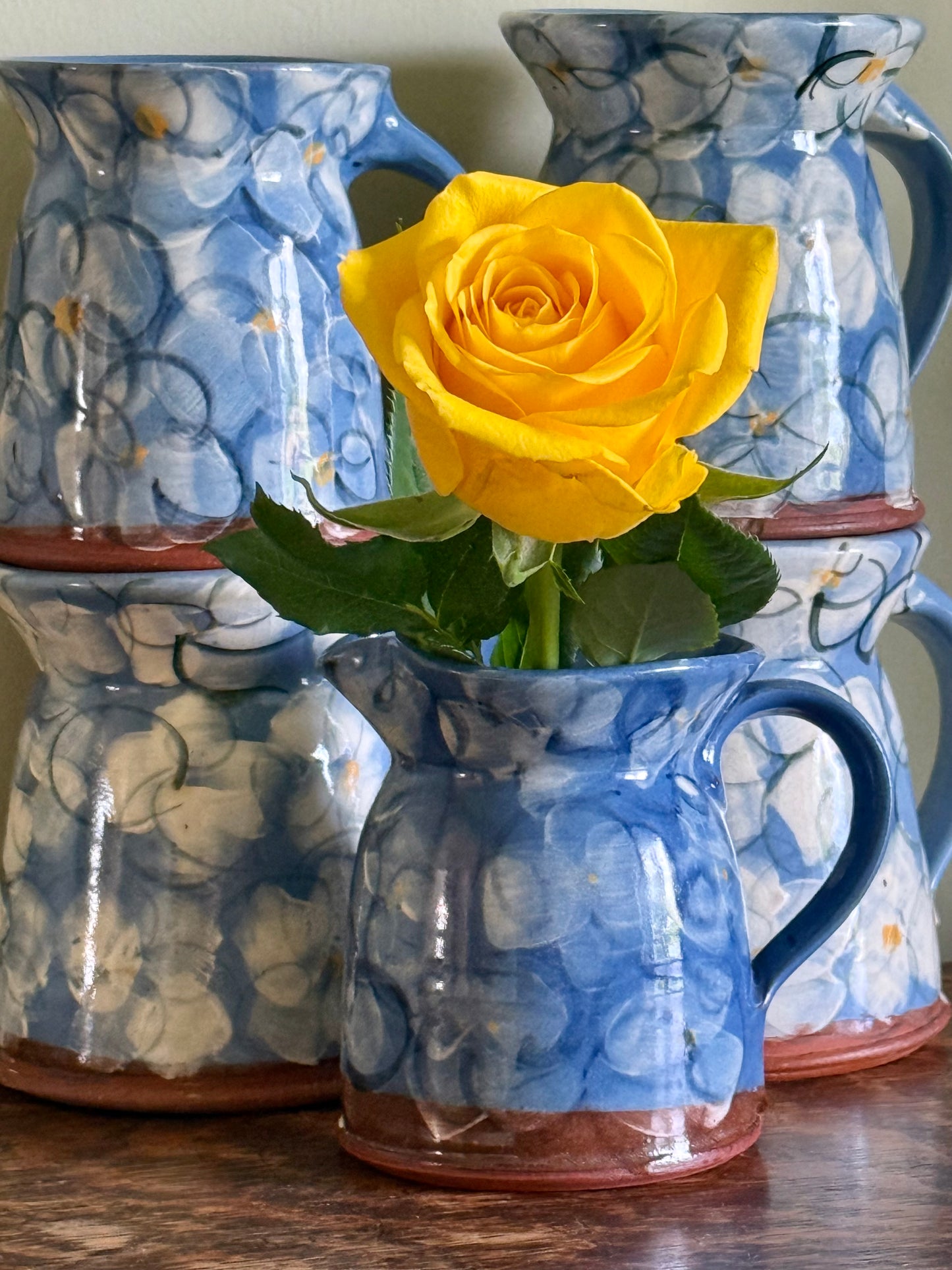 Vintage handmade studio pottery.