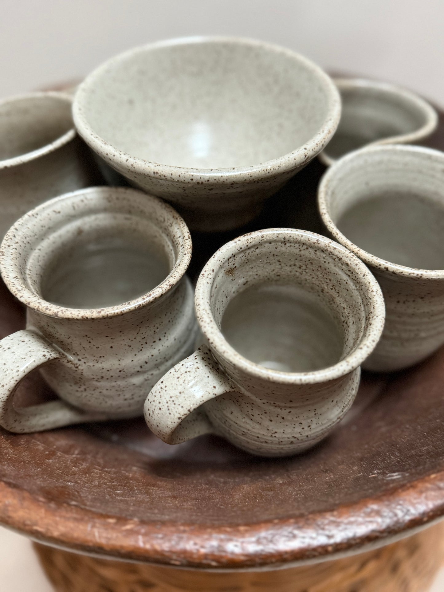 Vintage handmade pottery.