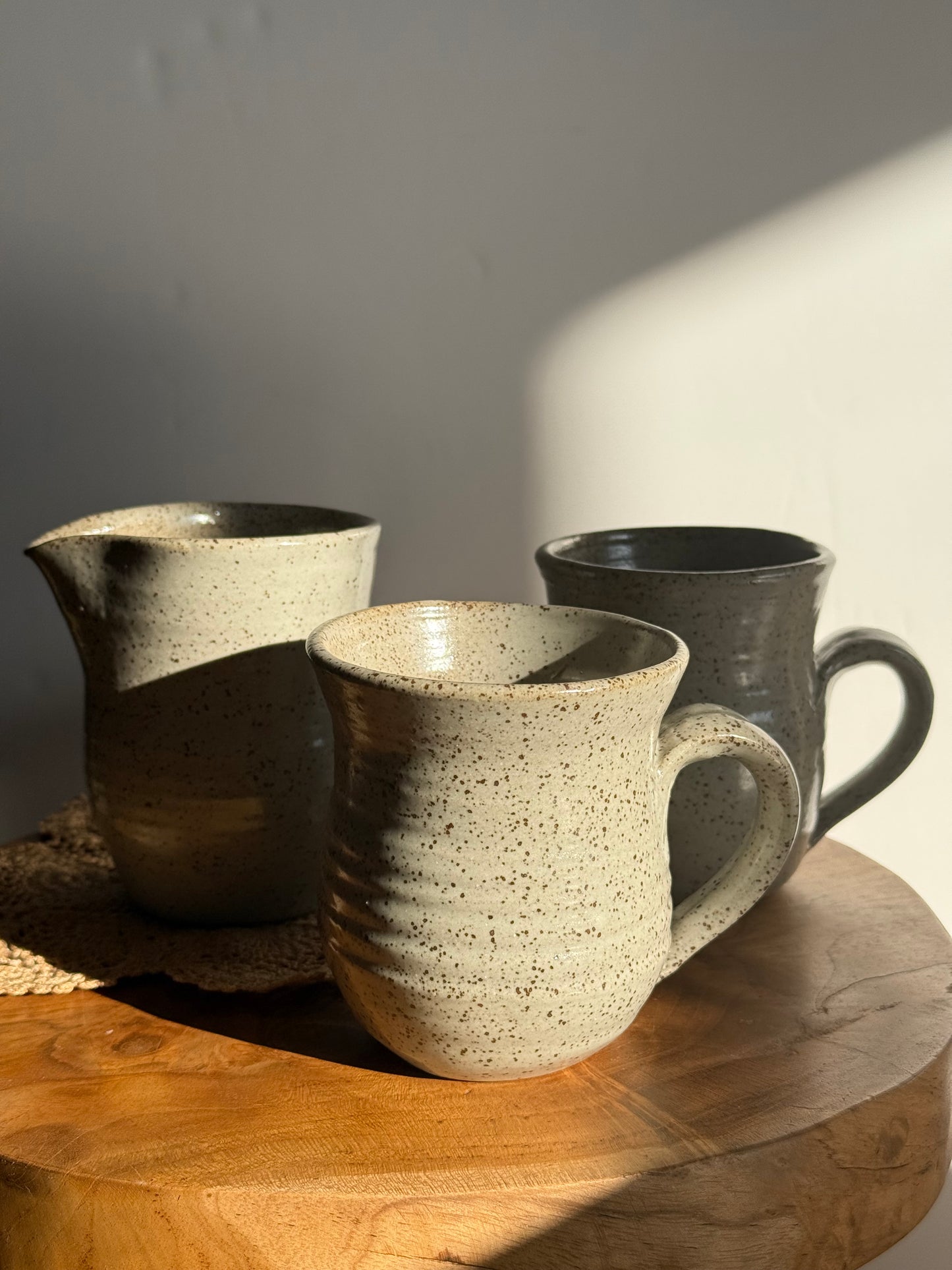 Vintage, handmade pottery.