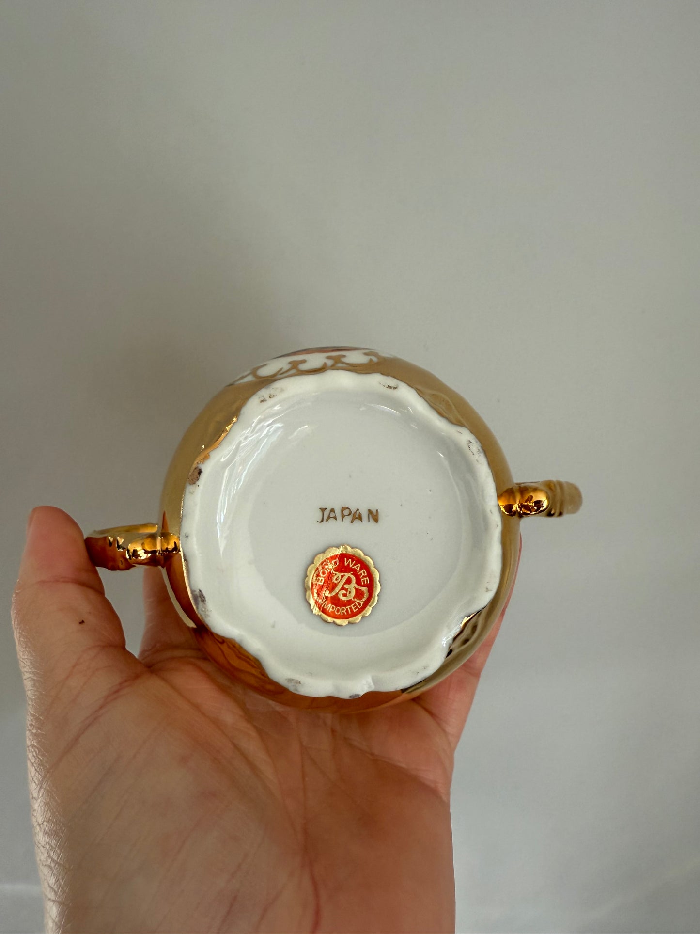 Antique, Bondware coffee set.