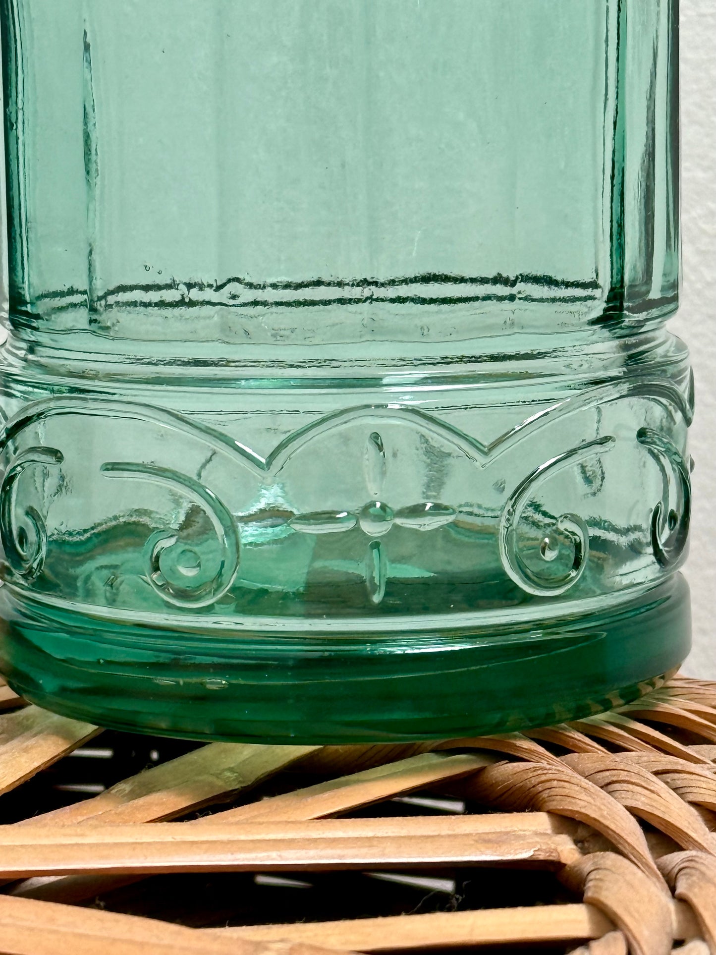 Vintage spaghetti jars.