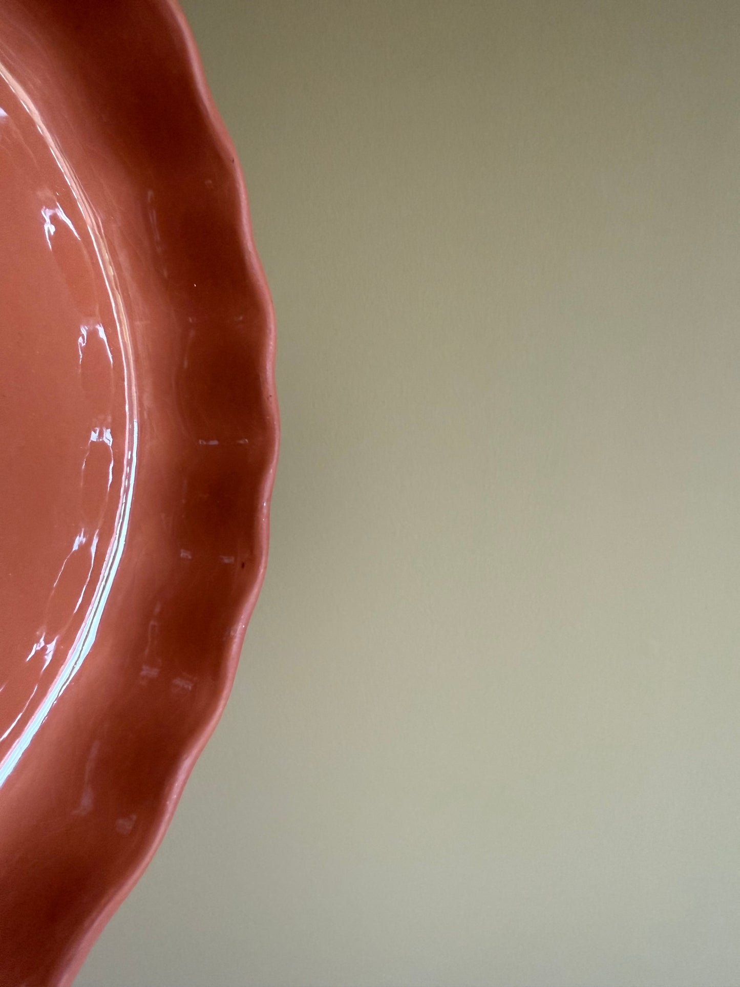 Vintage, Mason Cash flan dish.