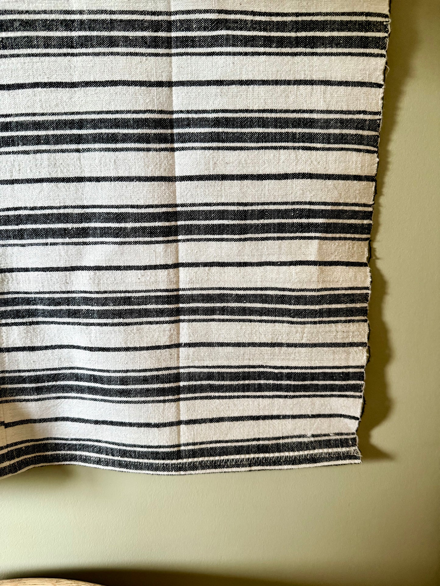 Antique, handwoven cotton cloth.
