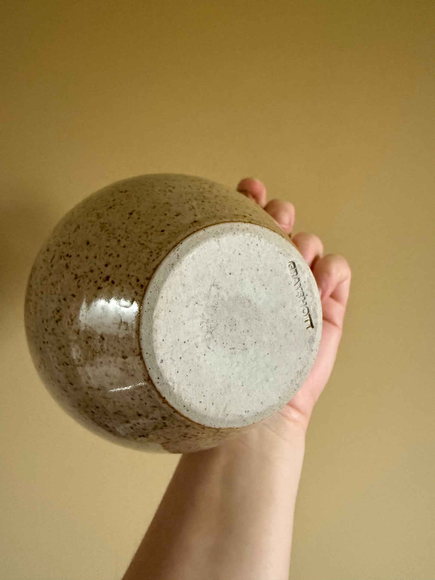 Vintage Grayshott handmade jug / vase.