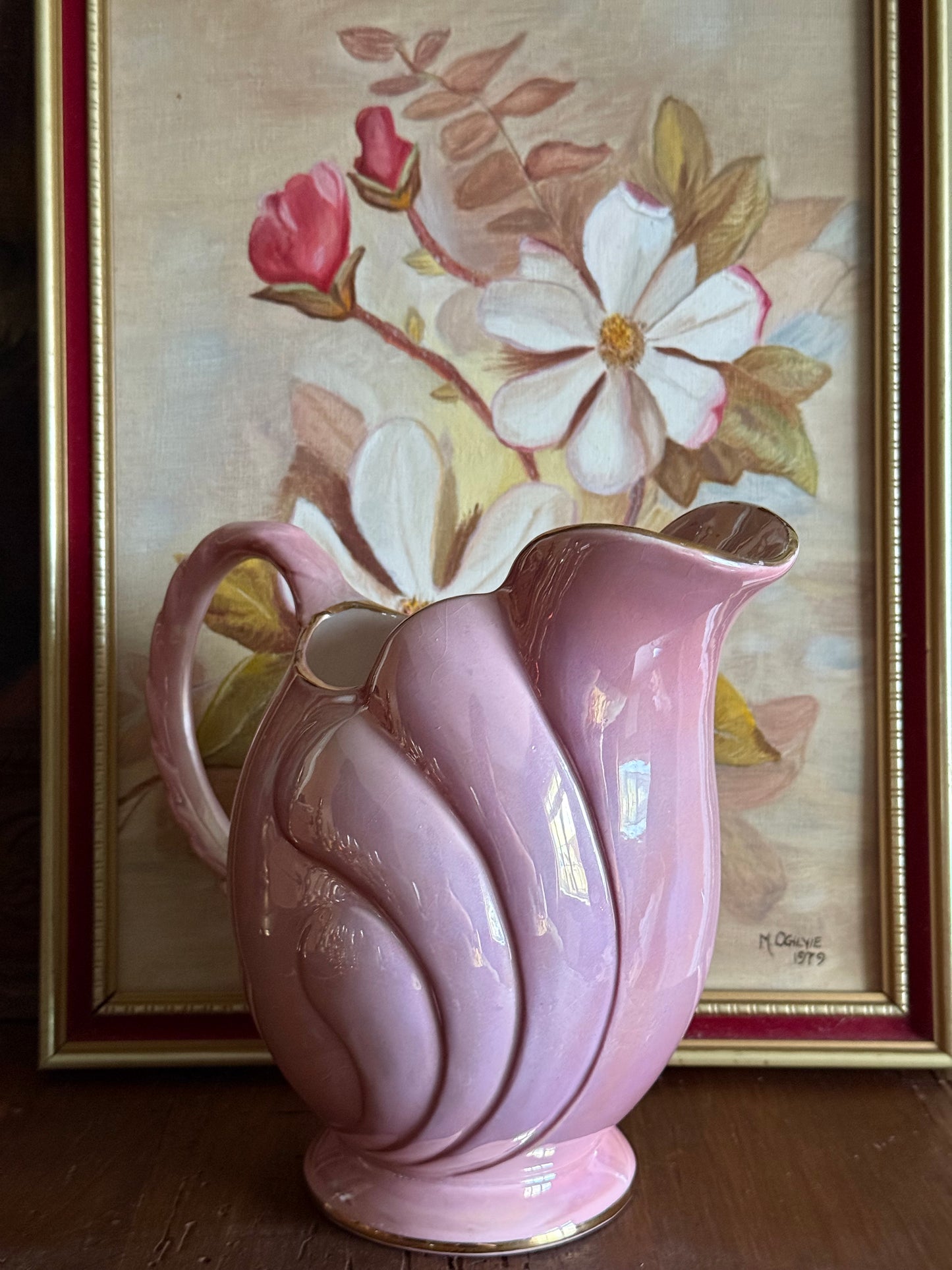 Vintage Malings pitcher / vase