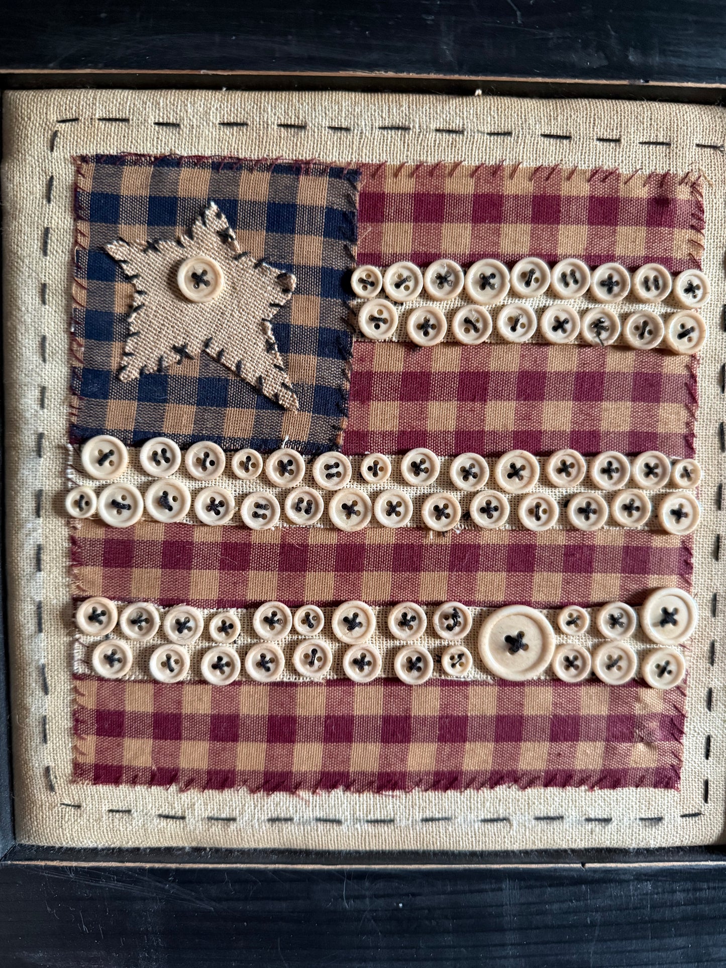 Vintage, American wall art.