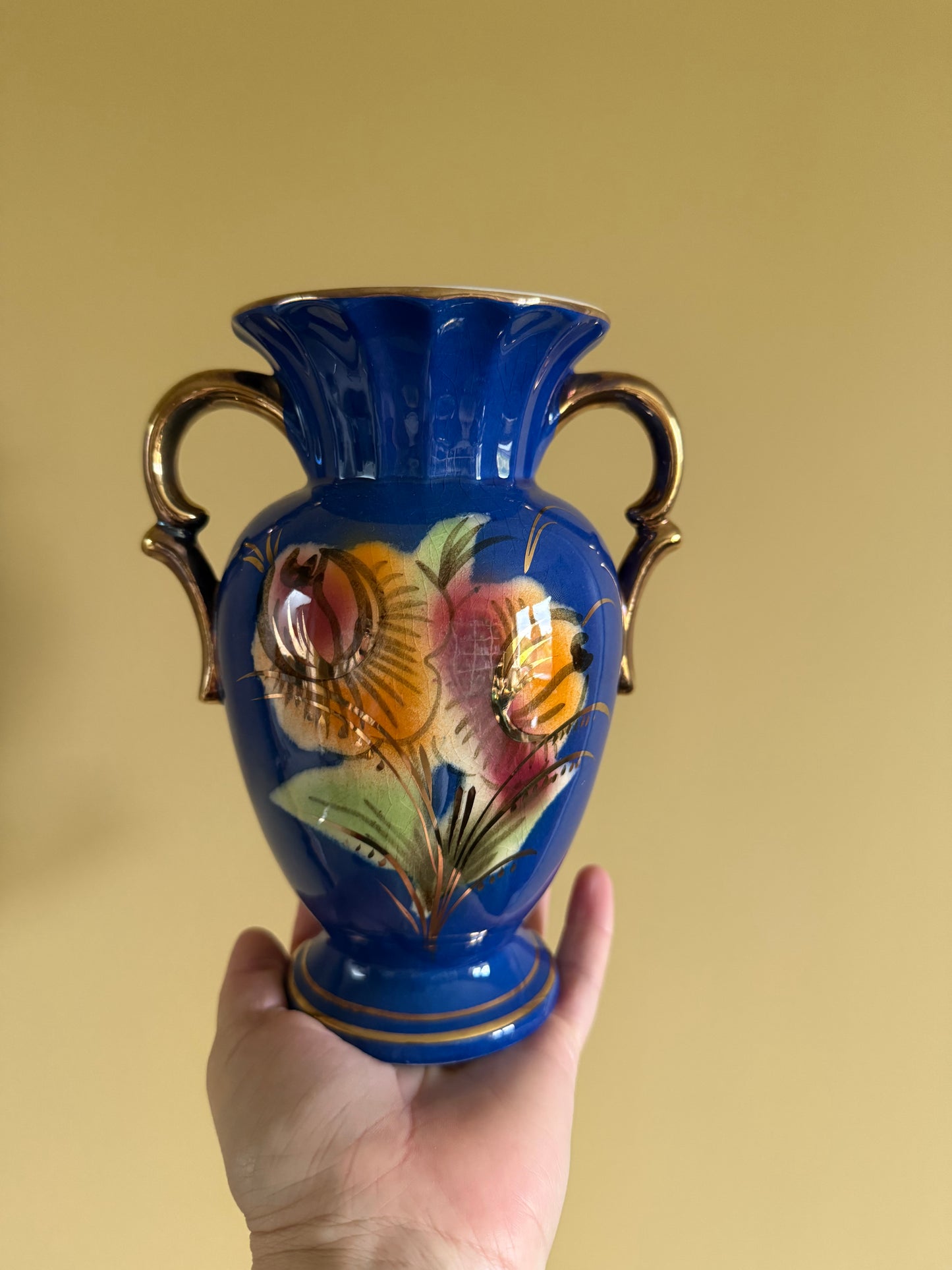 Vintage, fine bone china vase.