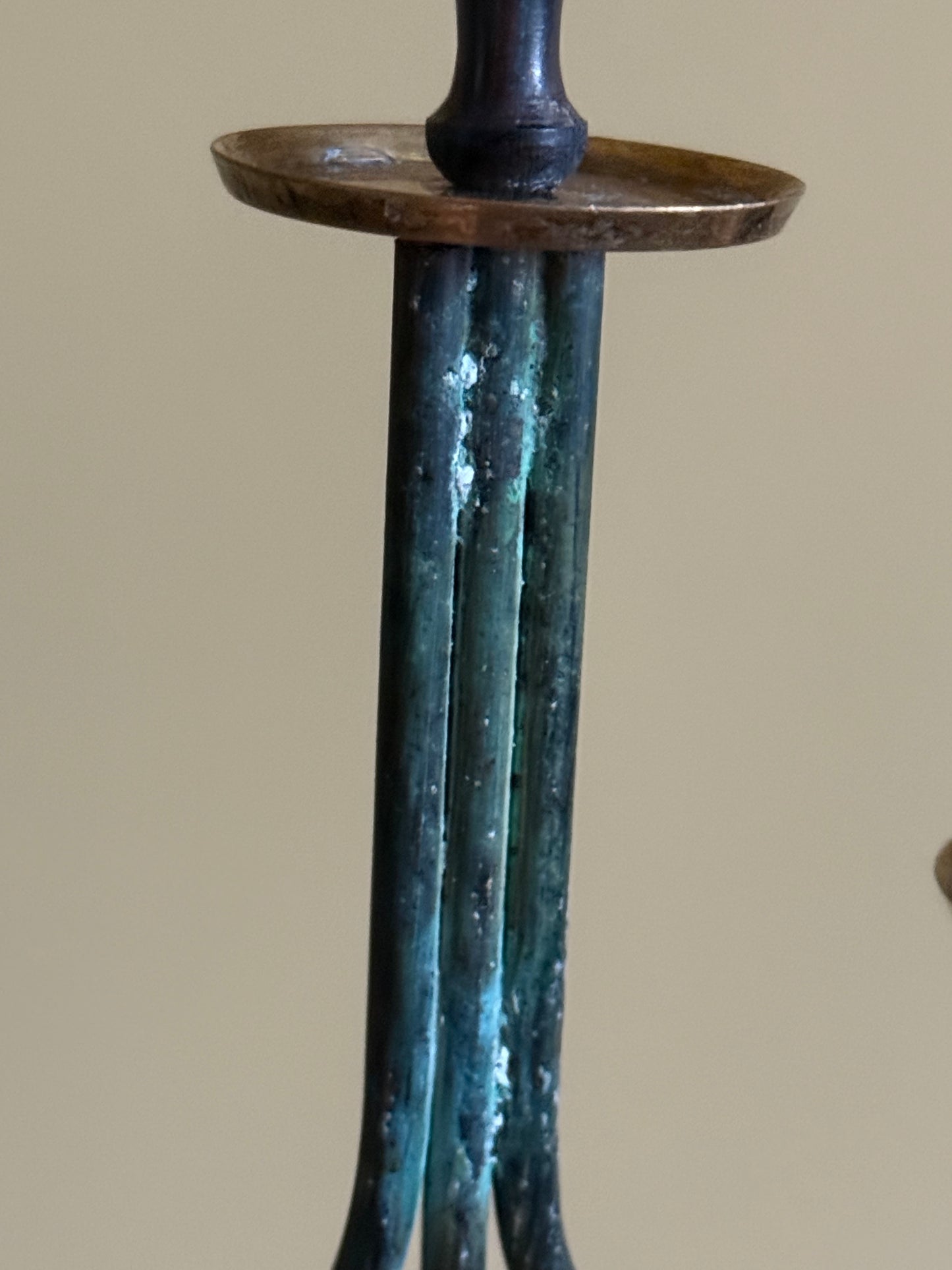 Vintage, candlestick holder.