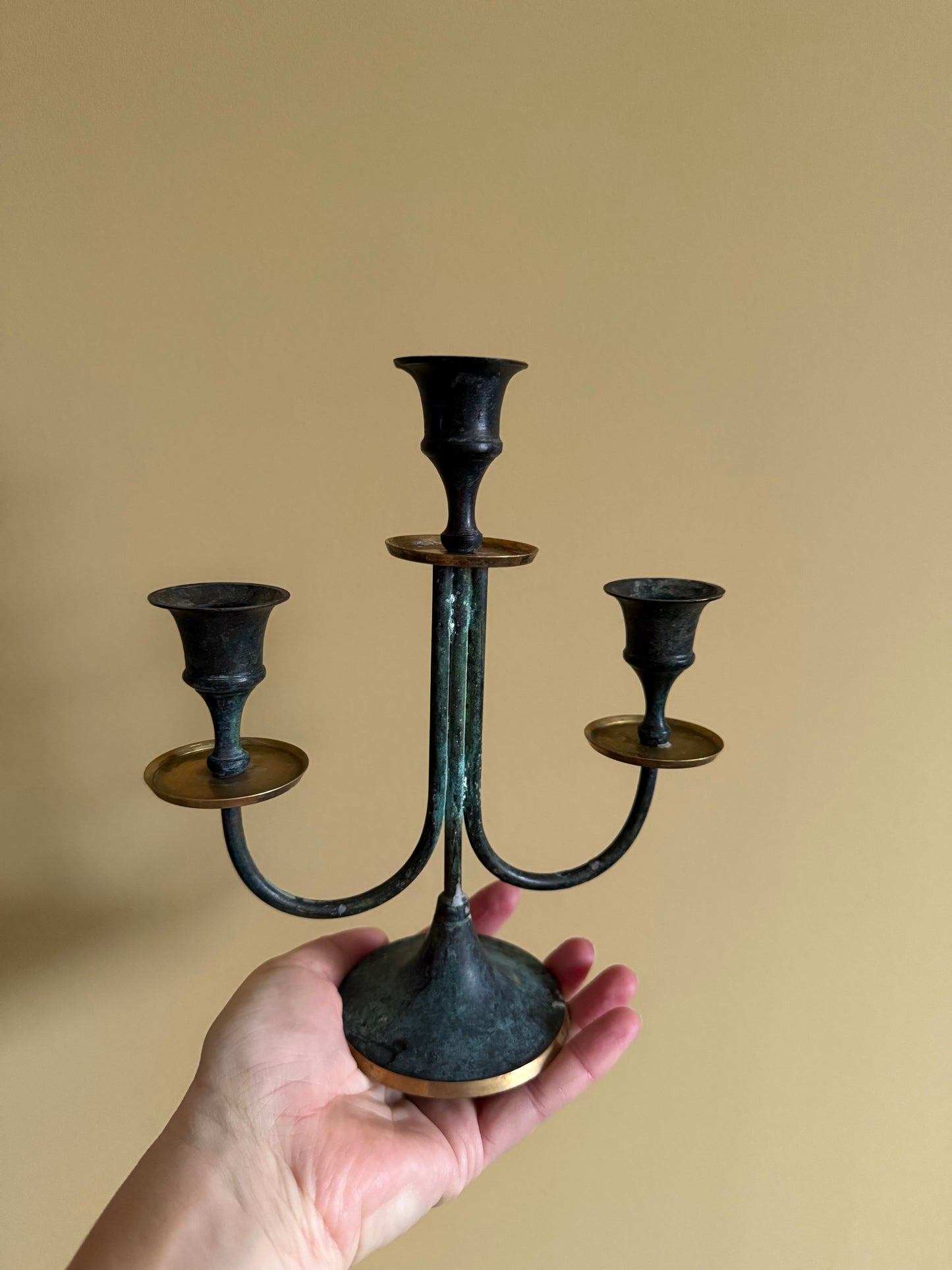 Vintage, candlestick holder.