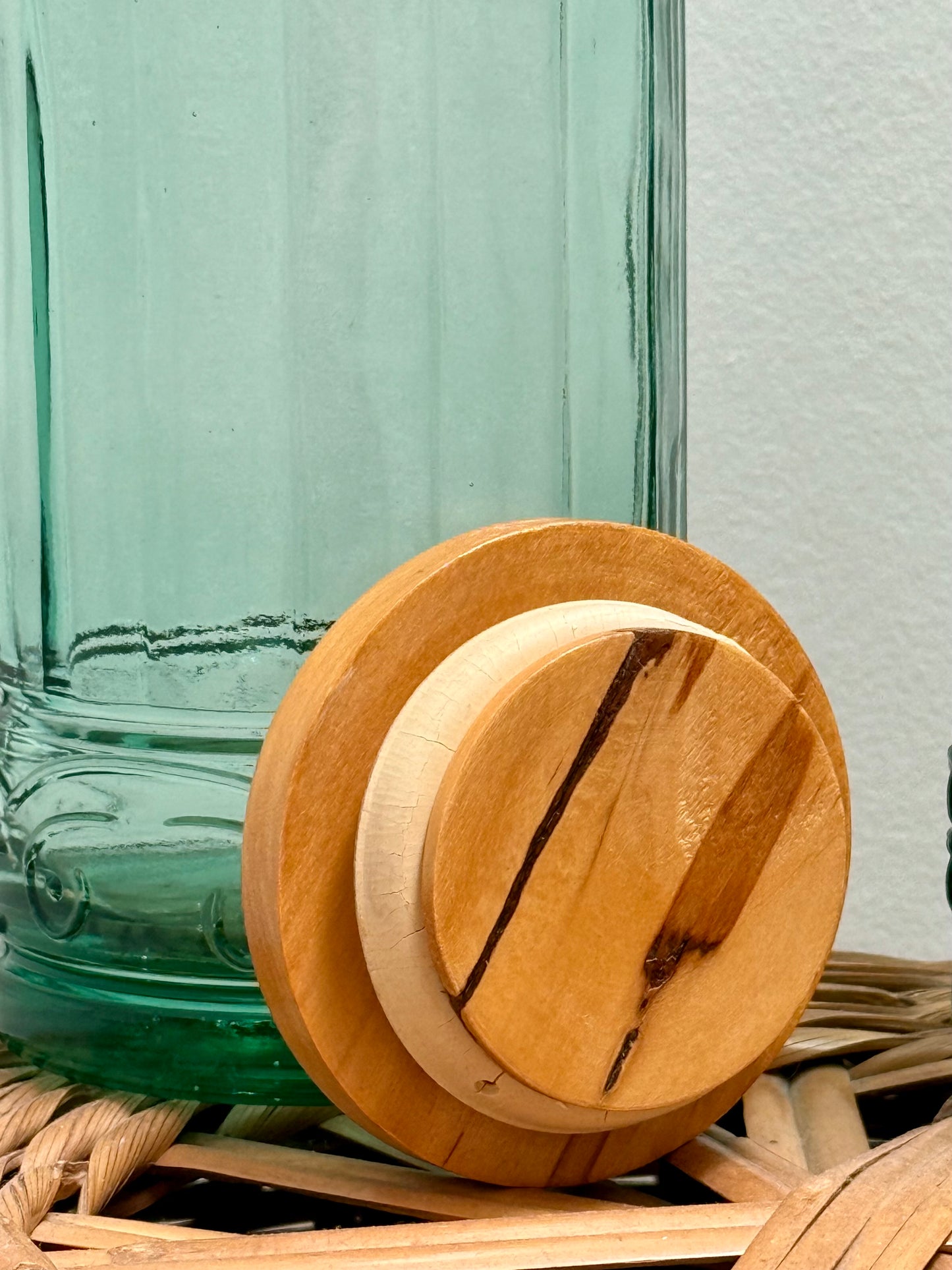 Vintage spaghetti jars.