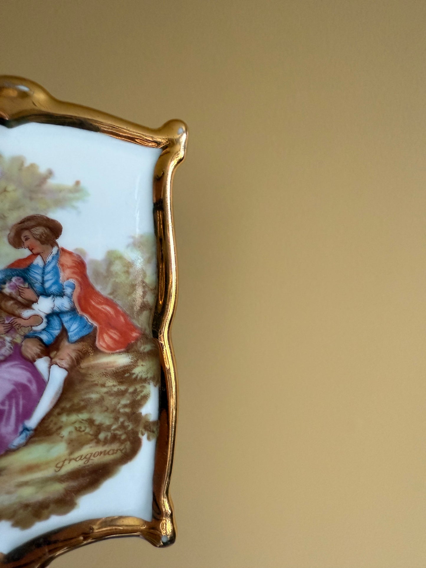 Vintage, Limoges France small frame.