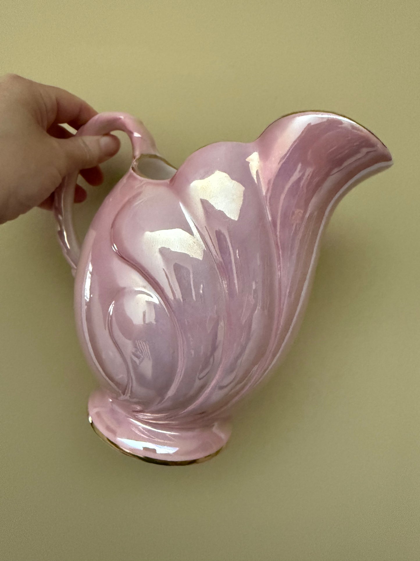 Vintage Malings pitcher / vase