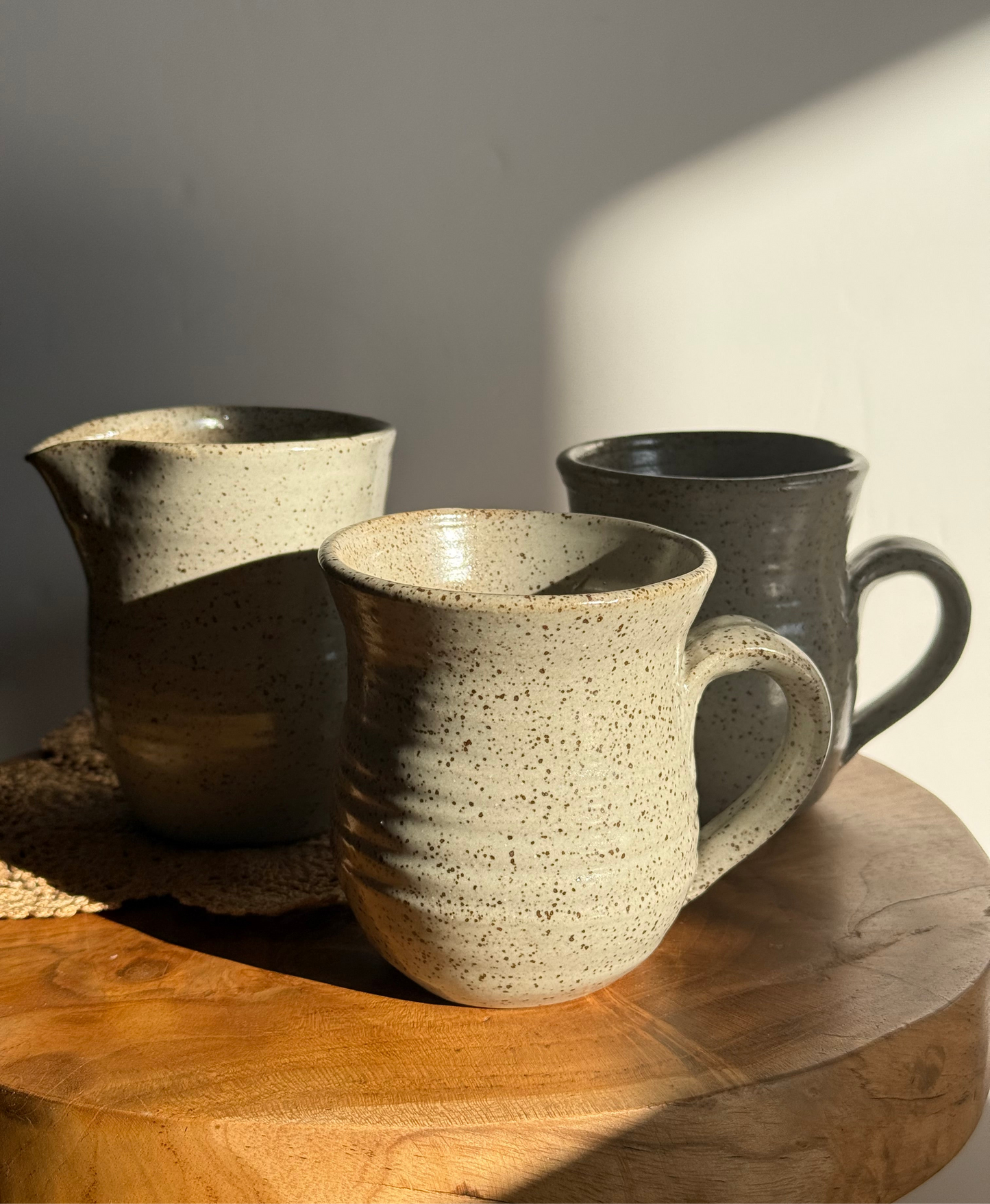 Vintage, handmade pottery.
