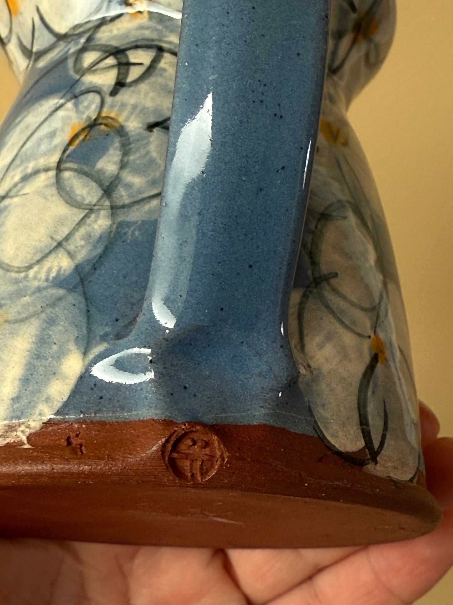 Vintage handmade studio pottery.