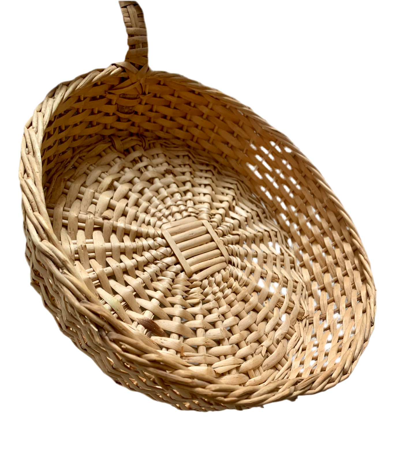 Vintage, wicker bread basket.
